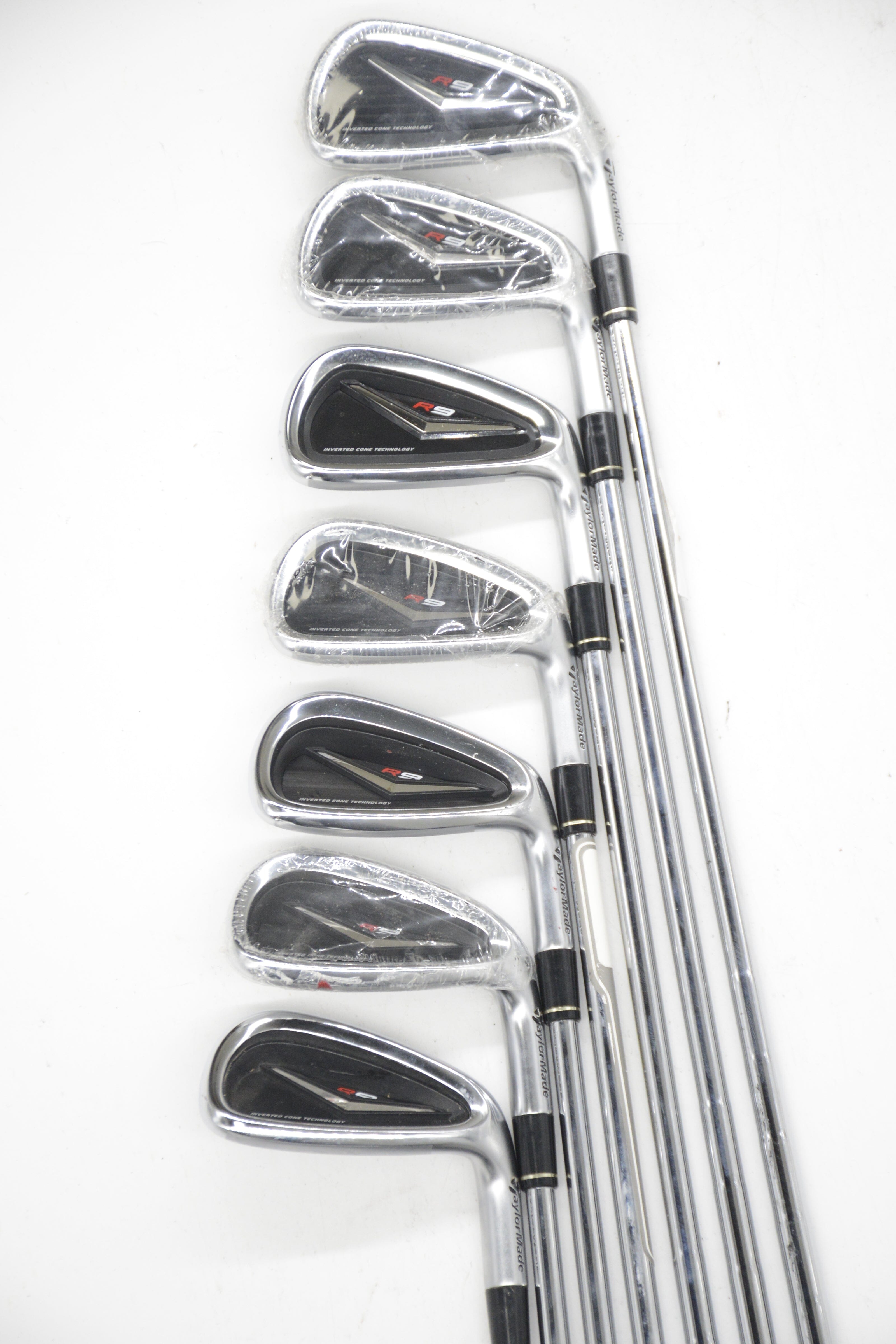 TaylorMade R9 4-PW Iron Set S Flex +0.5" Golf Clubs GolfRoots 