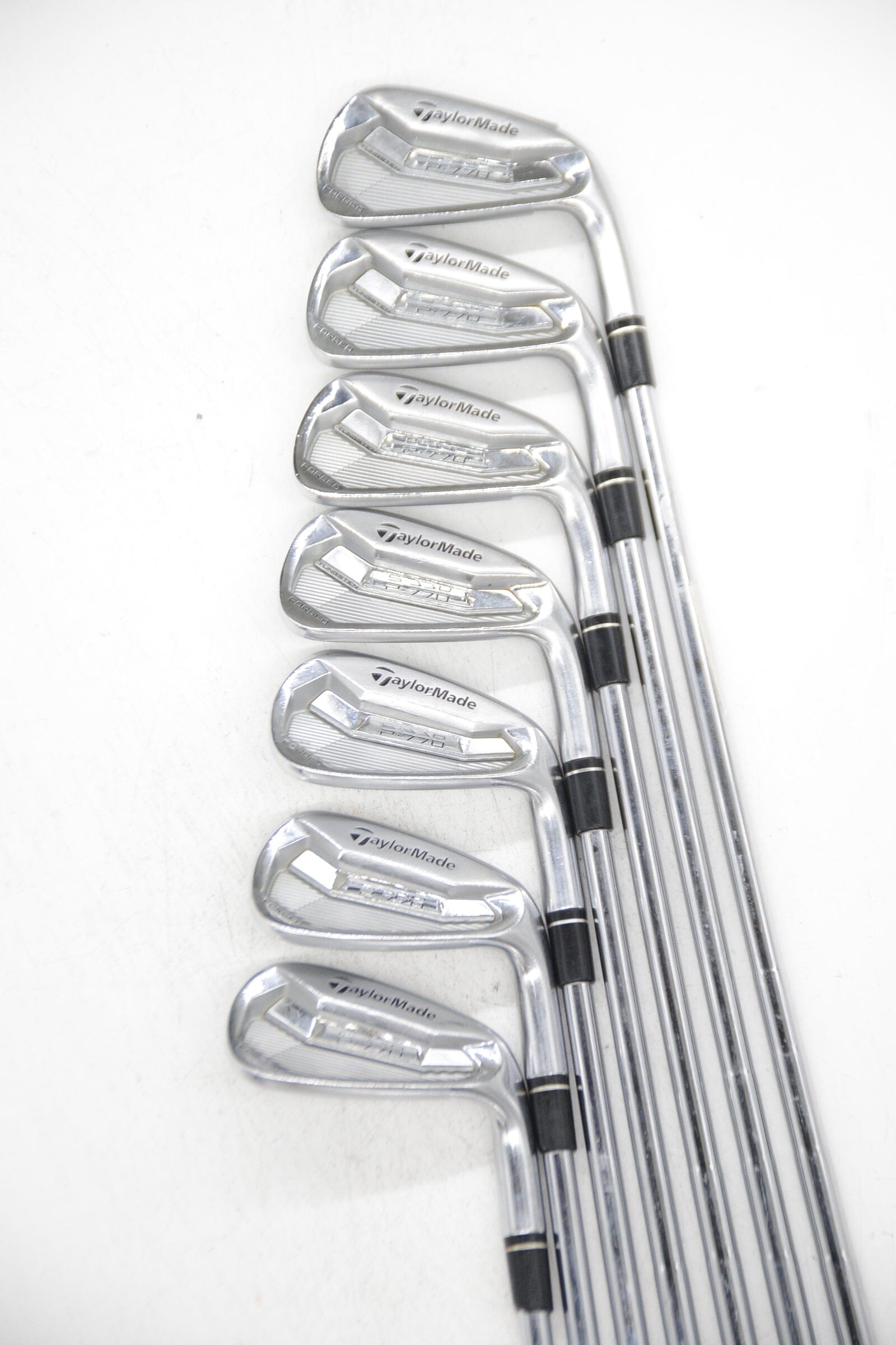 TaylorMade P770 2017 4-PW Iron Set S Flex Std Length Golf Clubs GolfRoots 