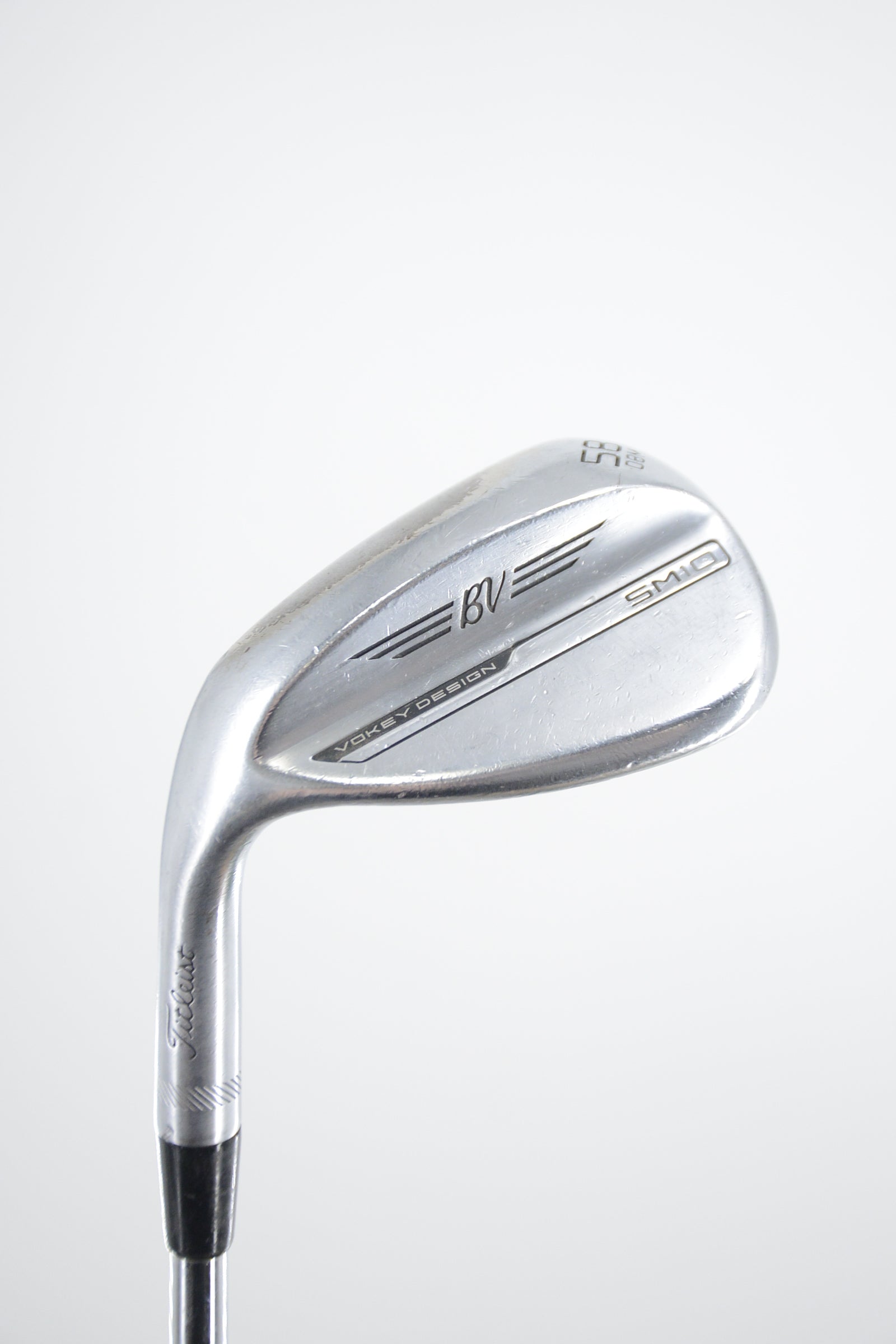 Lefty Titleist Vokey SM10 Tour Chrome 58 Degree Wedge Wedge Flex 34.75"