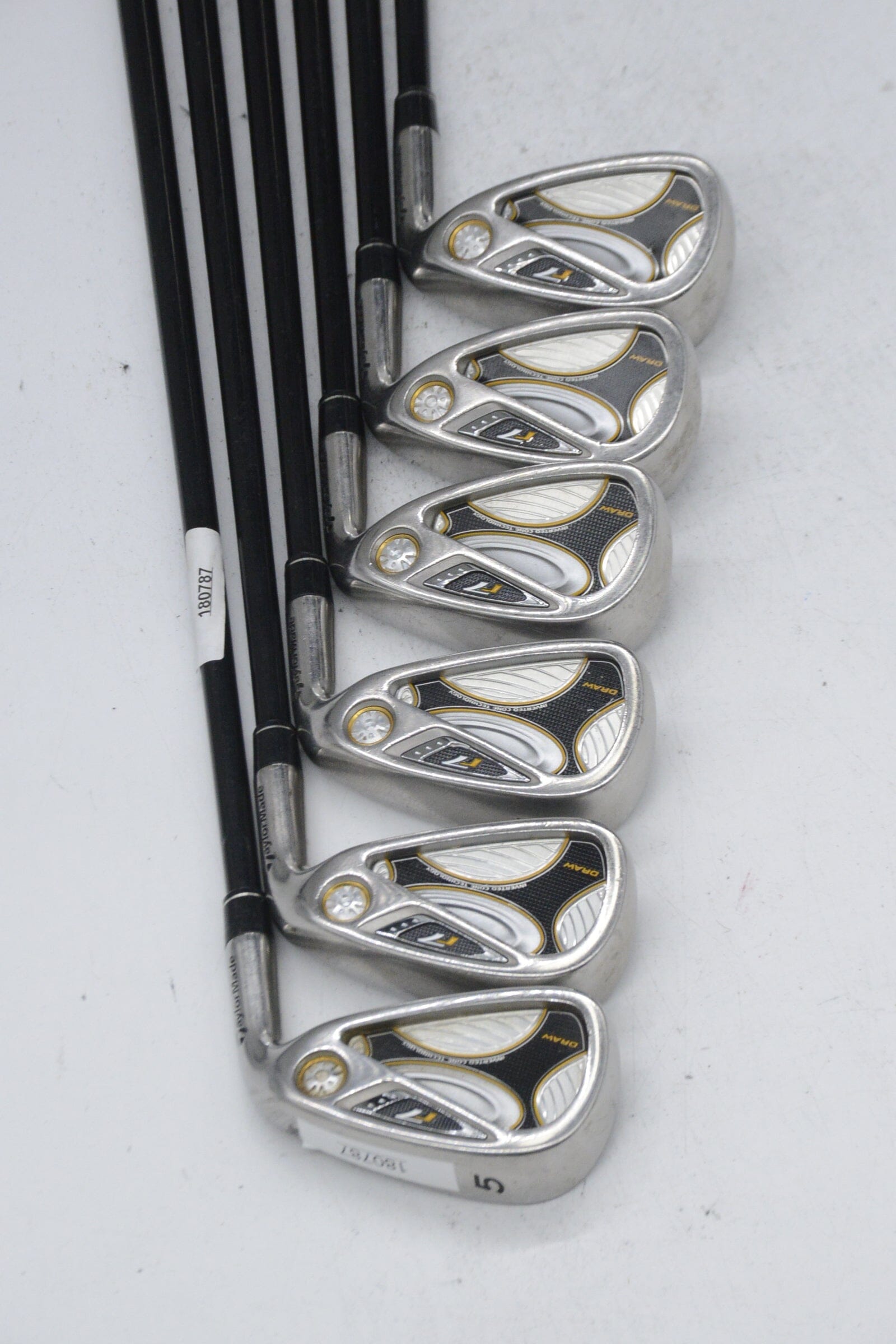 TaylorMade R7 Draw 5-PW Iron Set R Flex -0.25" Golf Clubs GolfRoots 