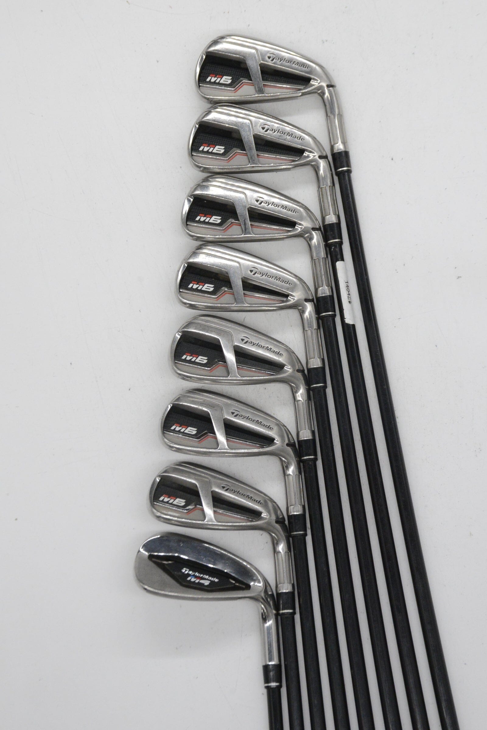 TaylorMade M6 4-AW Iron Set SR Flex +0.25" Golf Clubs GolfRoots 