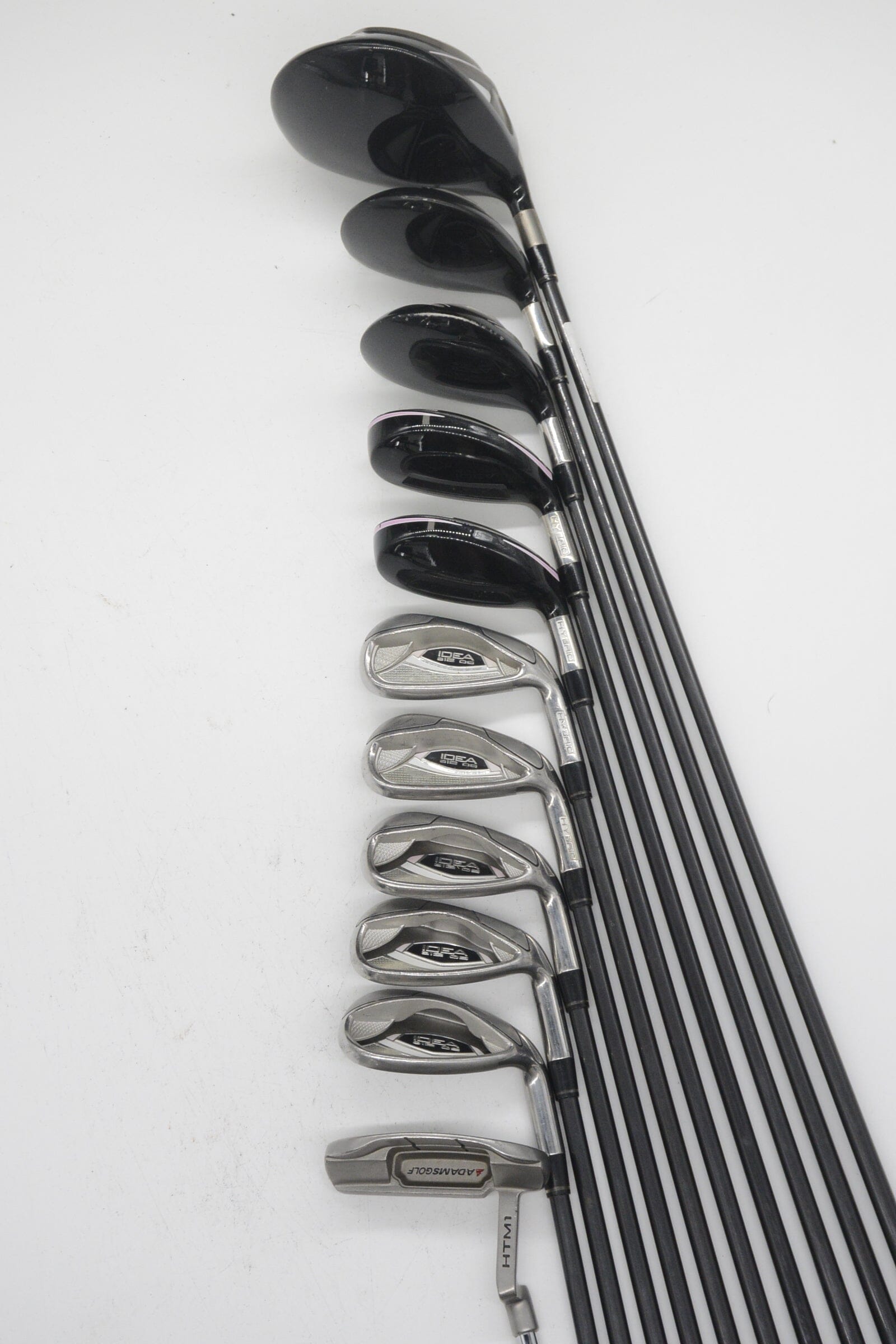Women's Adams Idea A12Os Hybrid Mixed Full Set W Flex Std Length Golf Clubs GolfRoots 