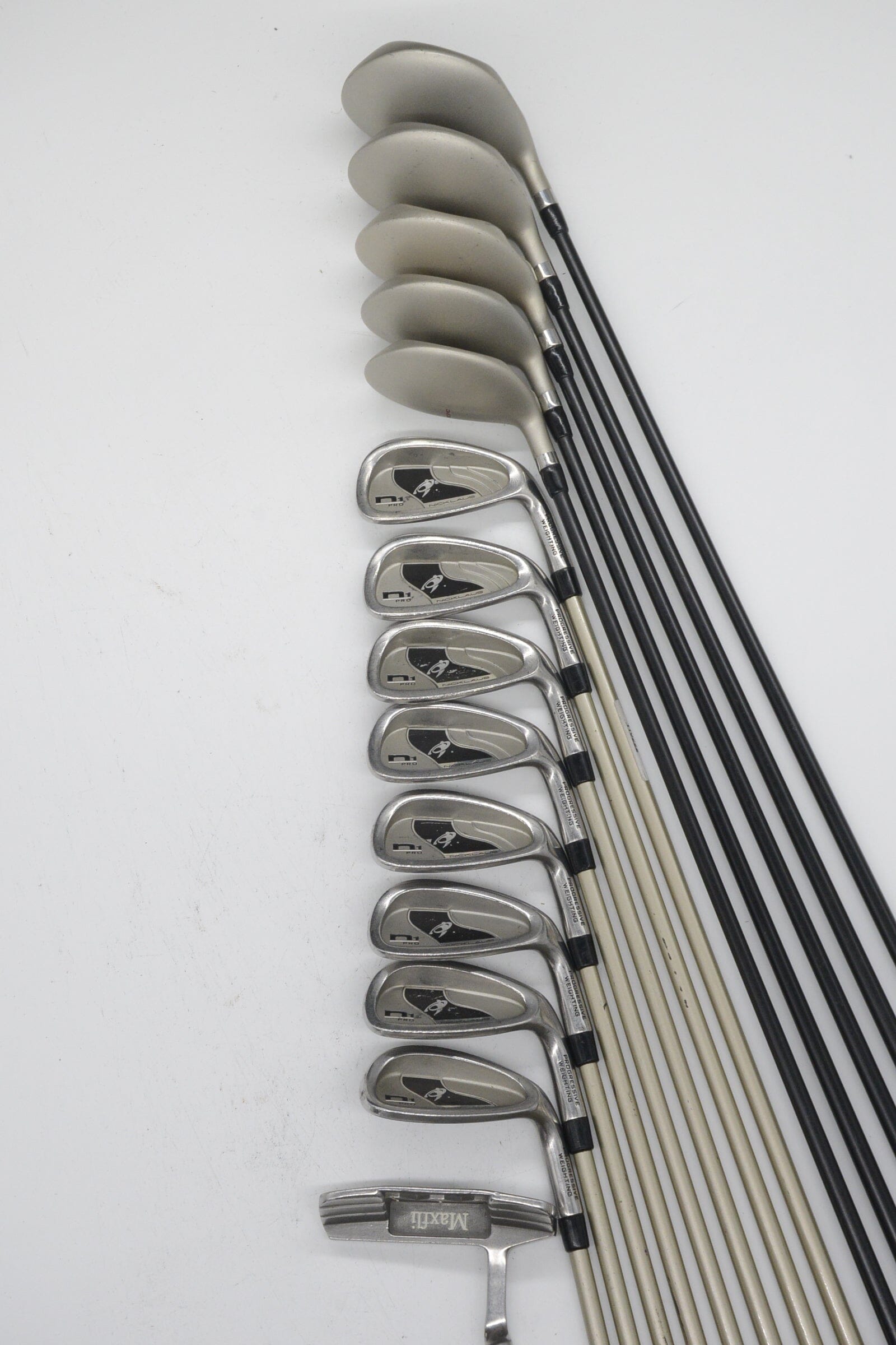 Women's Nicklaus N1 Pro Mixed Full Set W Flex -1" Golf Clubs GolfRoots 
