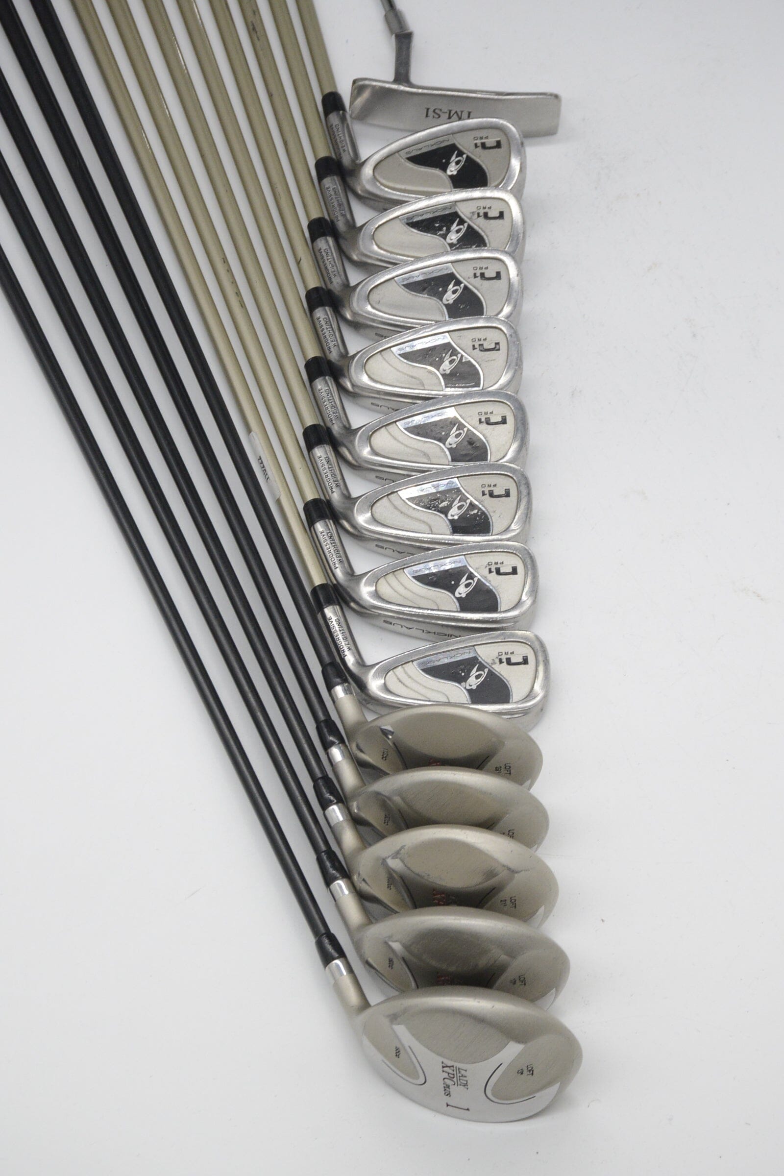 Women's Nicklaus N1 Pro Mixed Full Set W Flex -1" Golf Clubs GolfRoots 