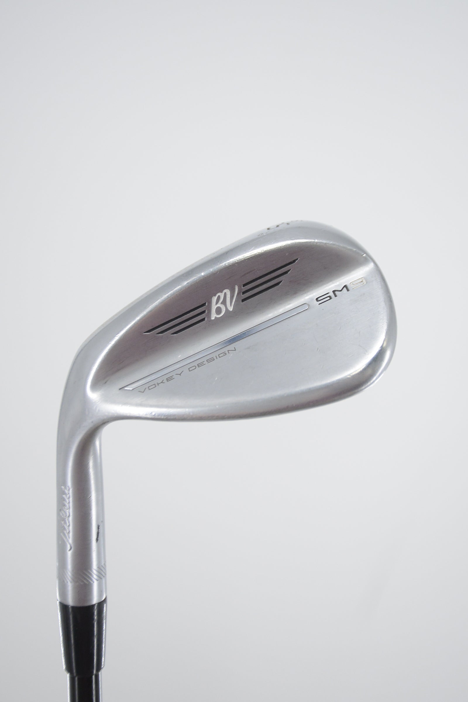 Lefty Titleist Vokey SM9 Tour Chrome 54 Degree Wedge SR Flex 35"