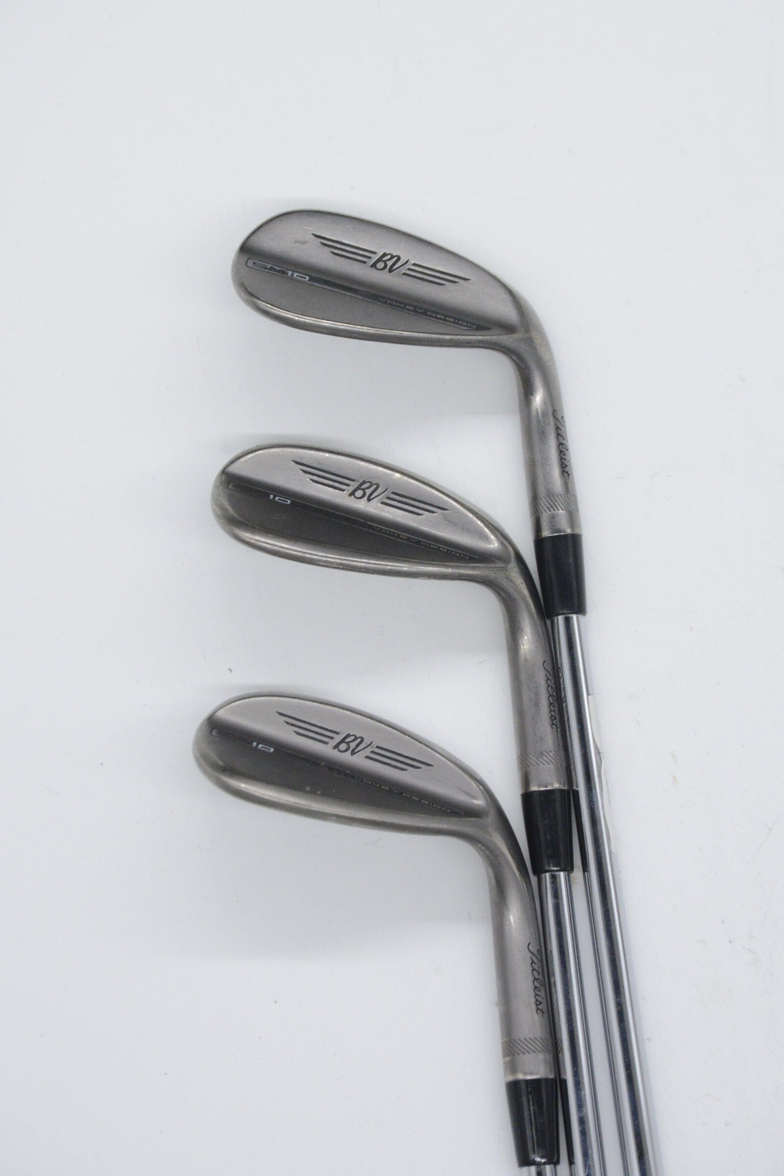 Titleist Vokey SM10 Nickel 50, 54, 58 Degree Wedge Set X Flex