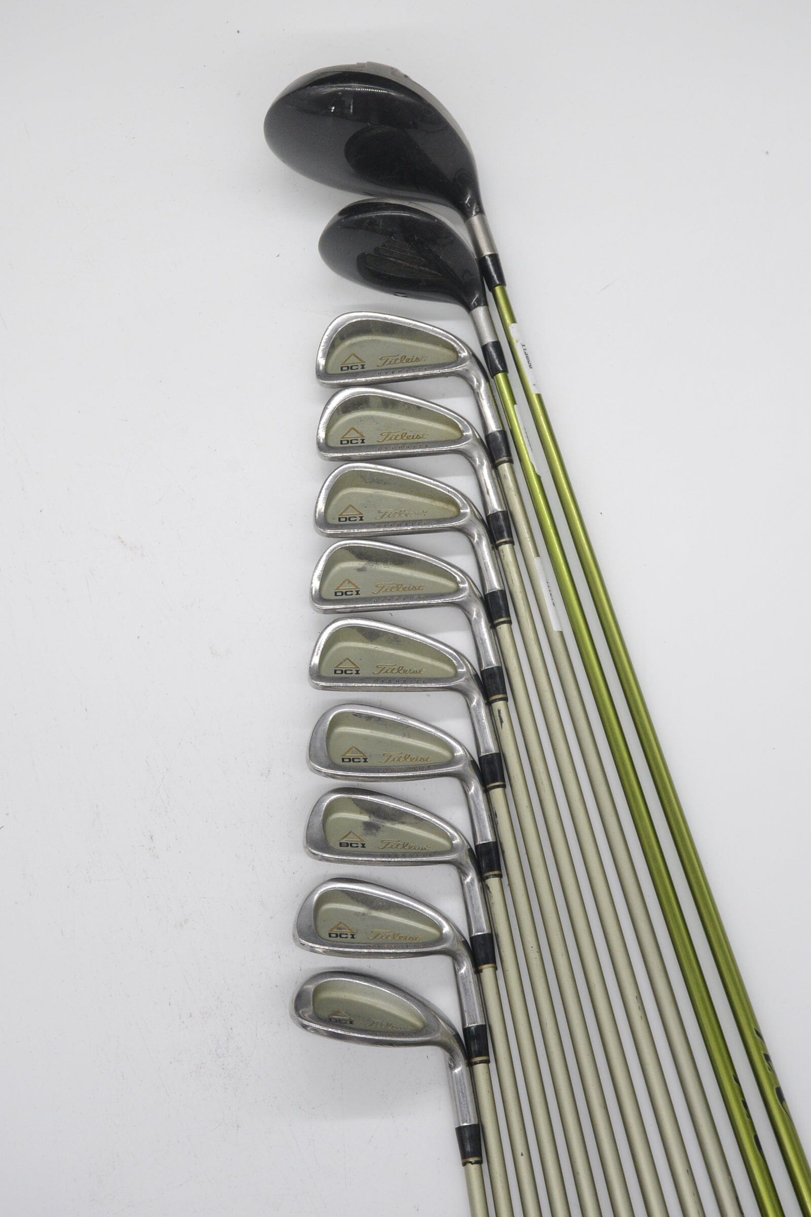 Titleist DCI Oversize Mixed Full Set S Flex -0.75" Golf Clubs GolfRoots 