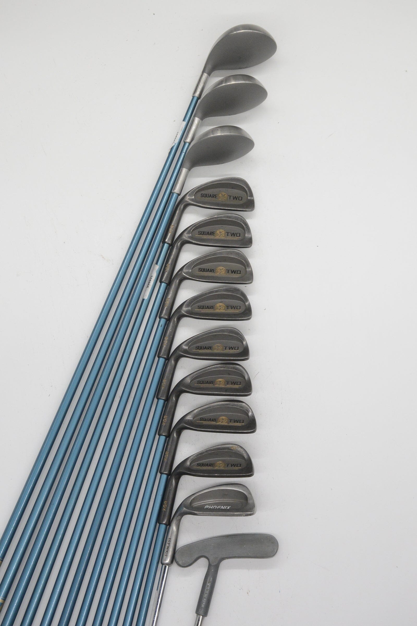 Women's Lefty Square Two XGR LPGA Mixed Full Set W Flex -0.25" Golf Clubs GolfRoots 