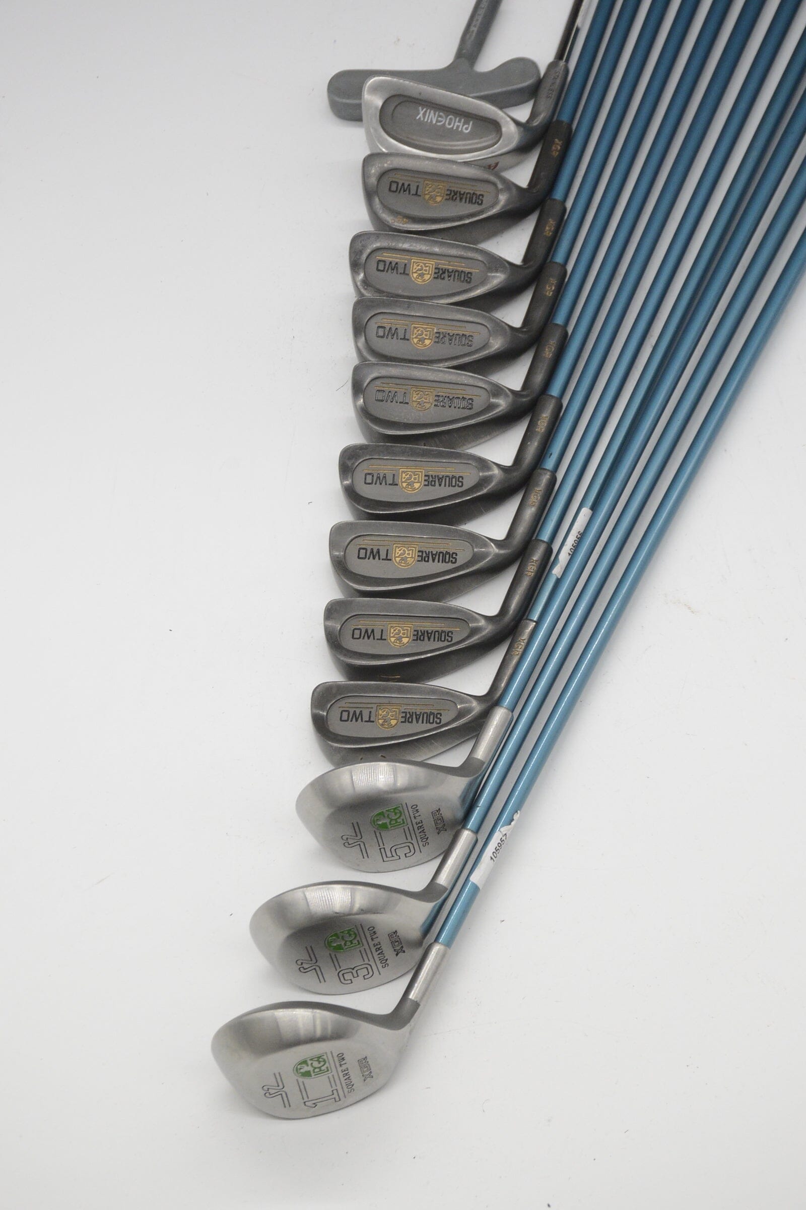 Women's Lefty Square Two XGR LPGA Mixed Full Set W Flex -0.25" Golf Clubs GolfRoots 