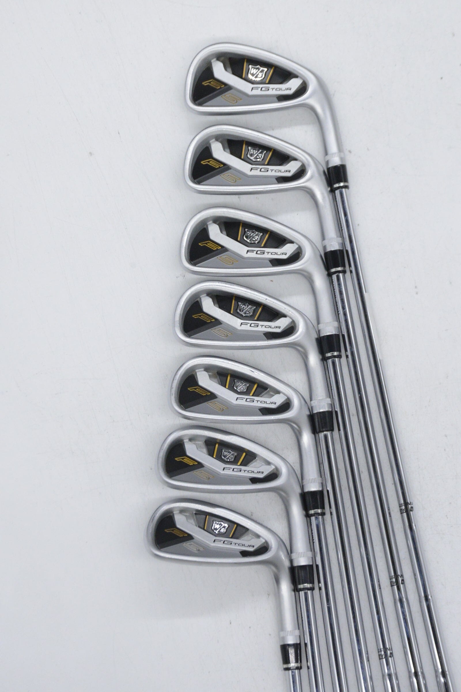 Wilson Staff FG Tour F5 4-PW Iron Set S Flex Std Length Golf Clubs GolfRoots 