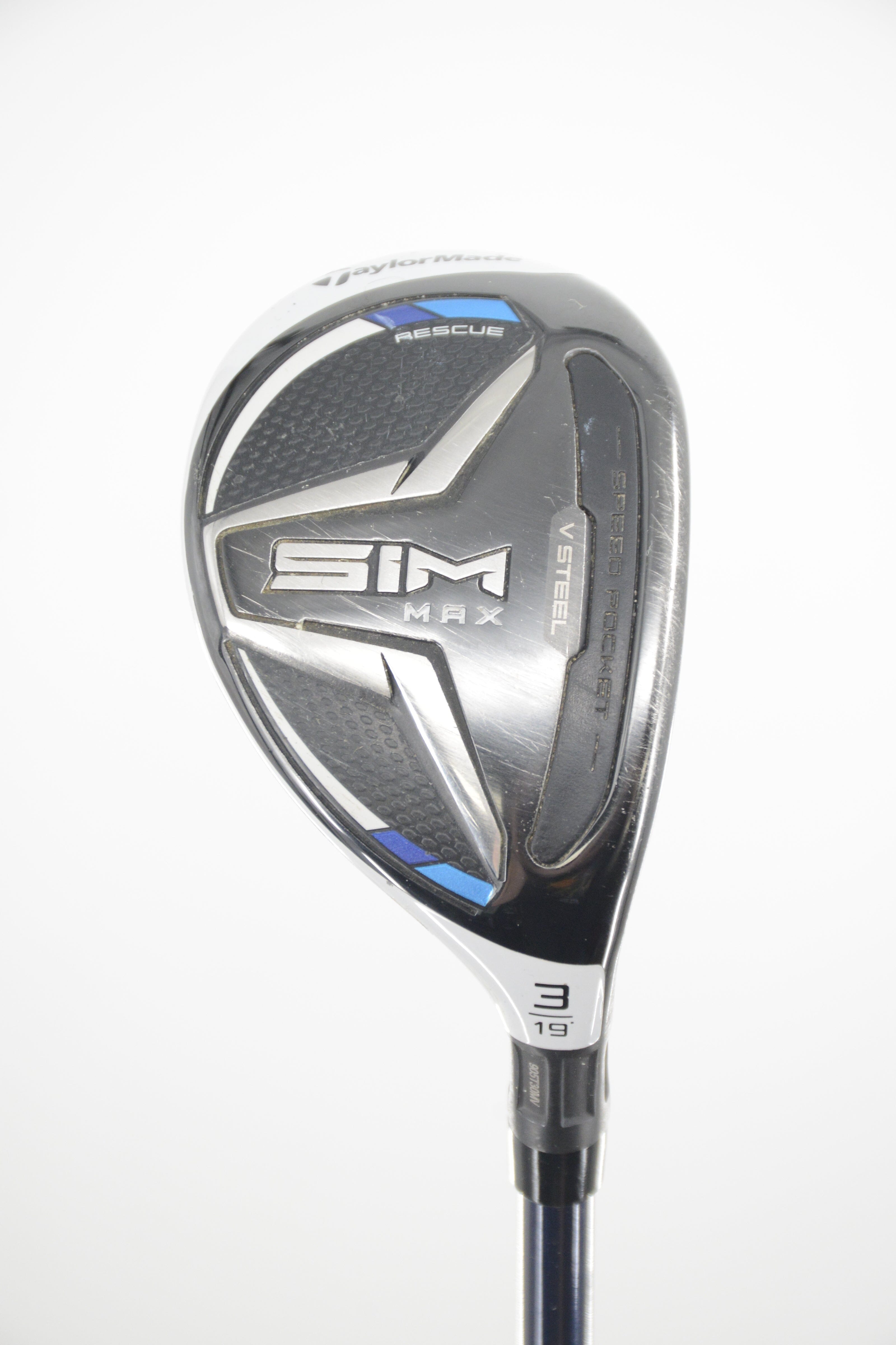 TaylorMade SIM Max 3 Hybrid R Flex 40.5" Golf Clubs GolfRoots 