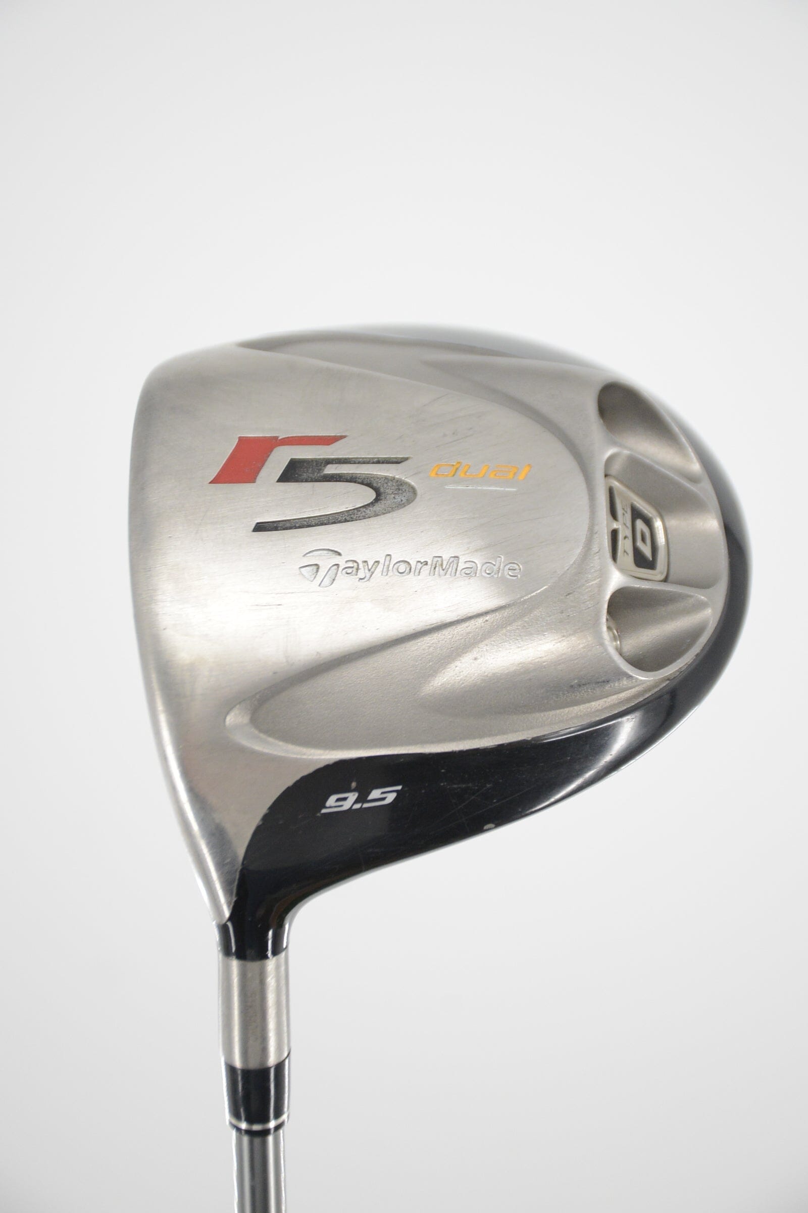 Lefty TaylorMade R5 Dual Type D 9.5 Degree Driver R Flex 44.5"
