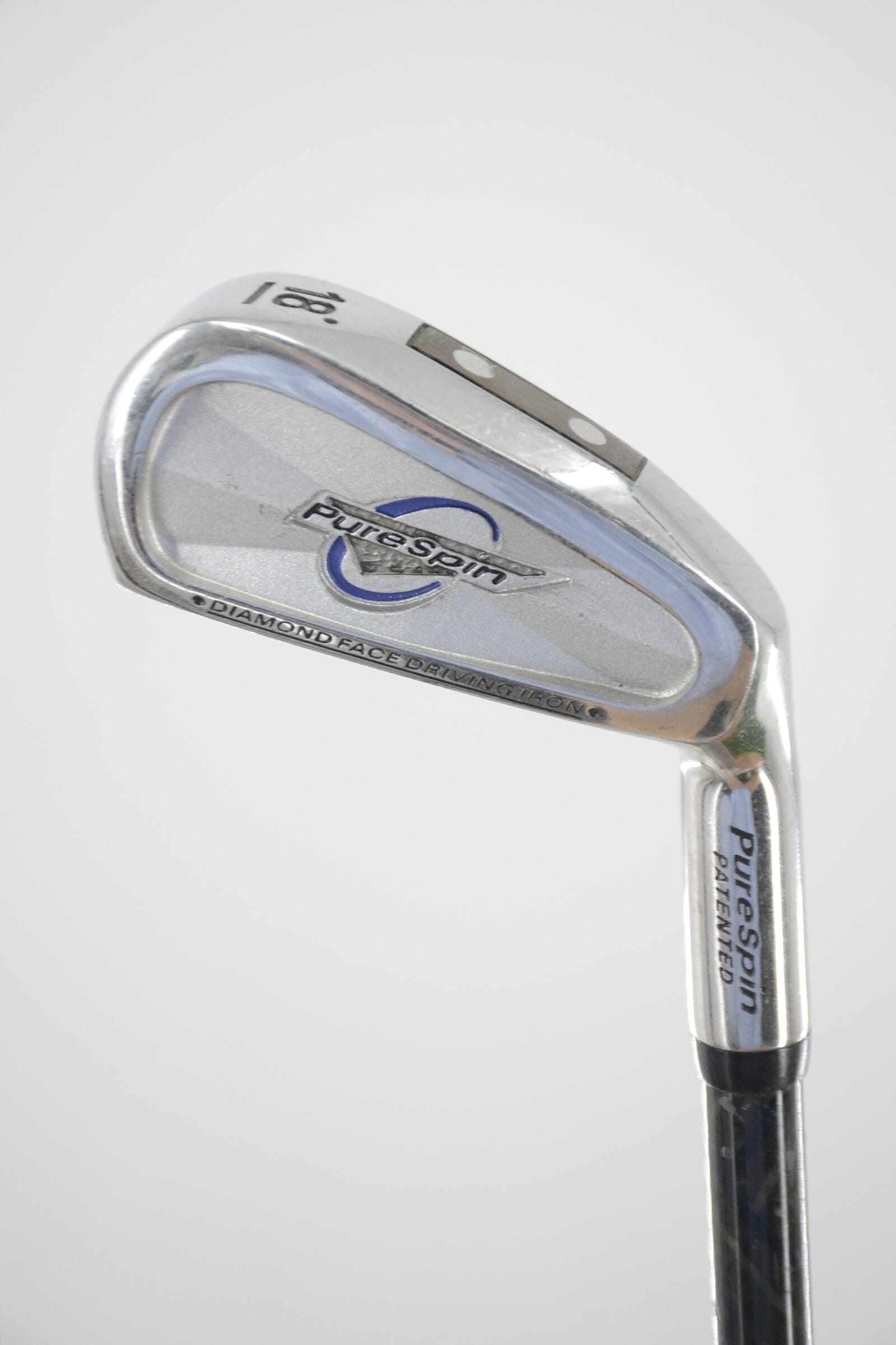 PureSpin Diamond Face 18 Degree Driving Iron S Flex 42" Golf Clubs GolfRoots 