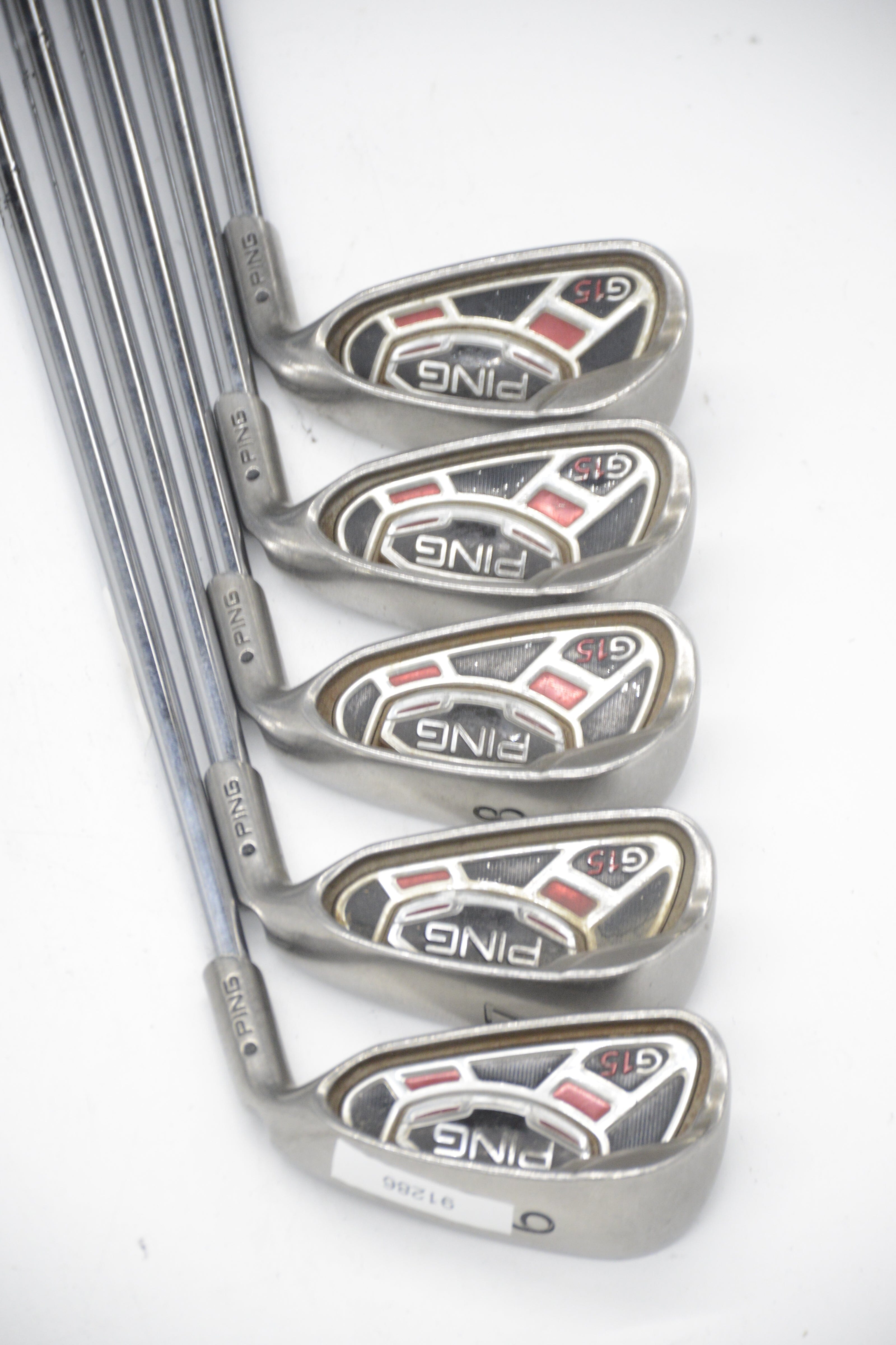 Ping G15 6-PW Iron Set S Flex -0.25" Golf Clubs GolfRoots 