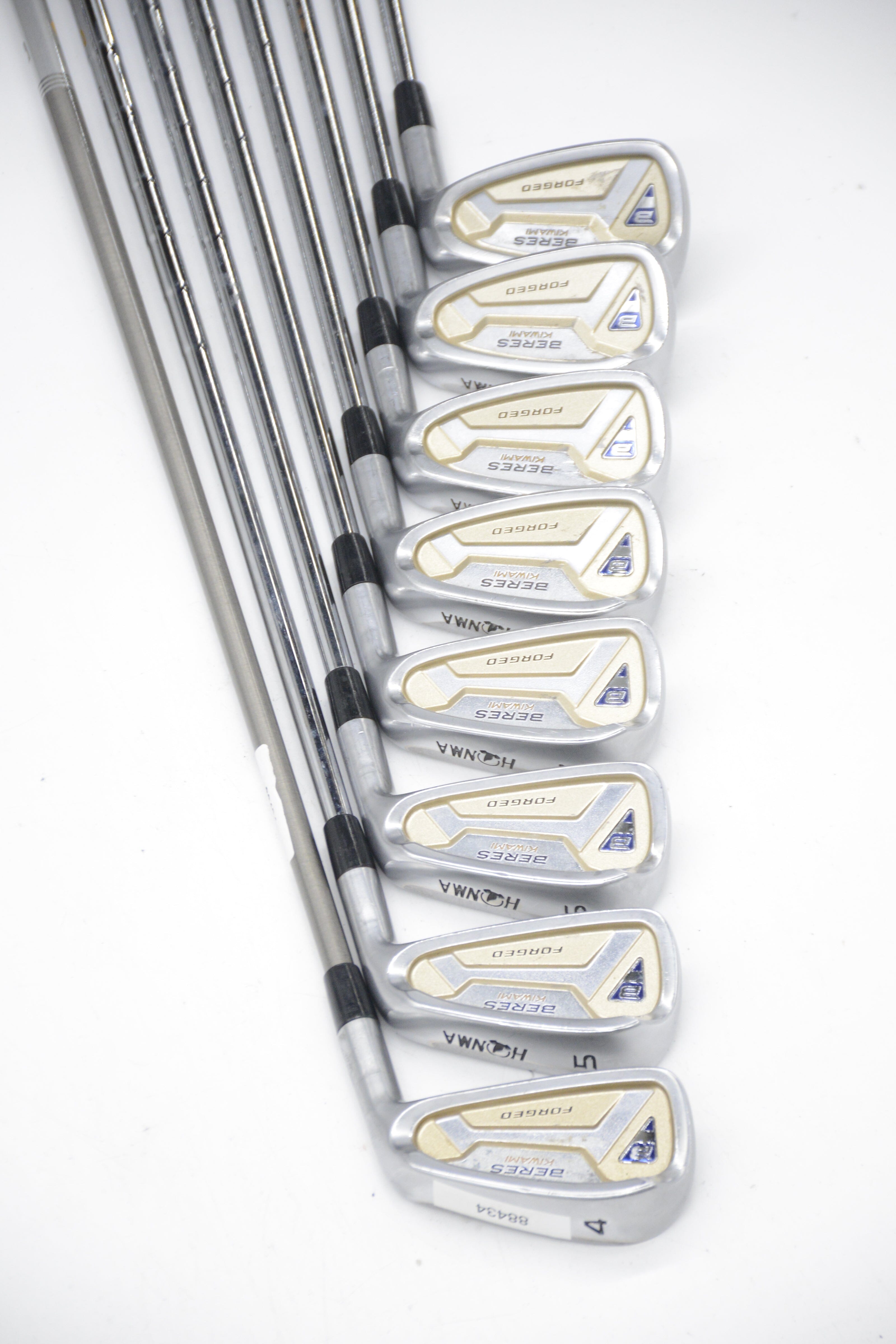 Honma Kiwami 4-AW Iron Set S Flex -0.25" Golf Clubs GolfRoots 