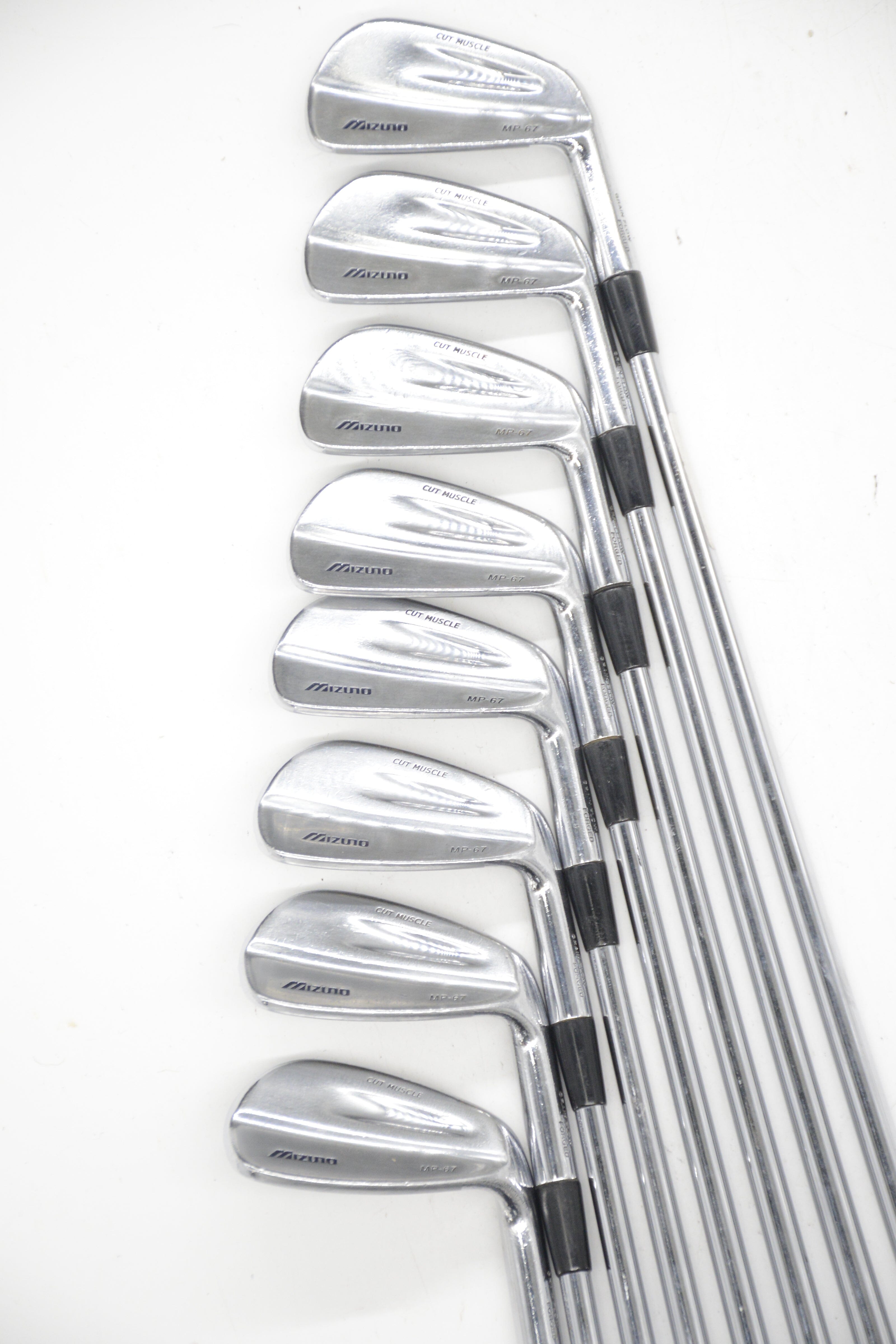 Mizuno MP 67 3-PW Iron Set X Flex Std Length Golf Clubs GolfRoots 