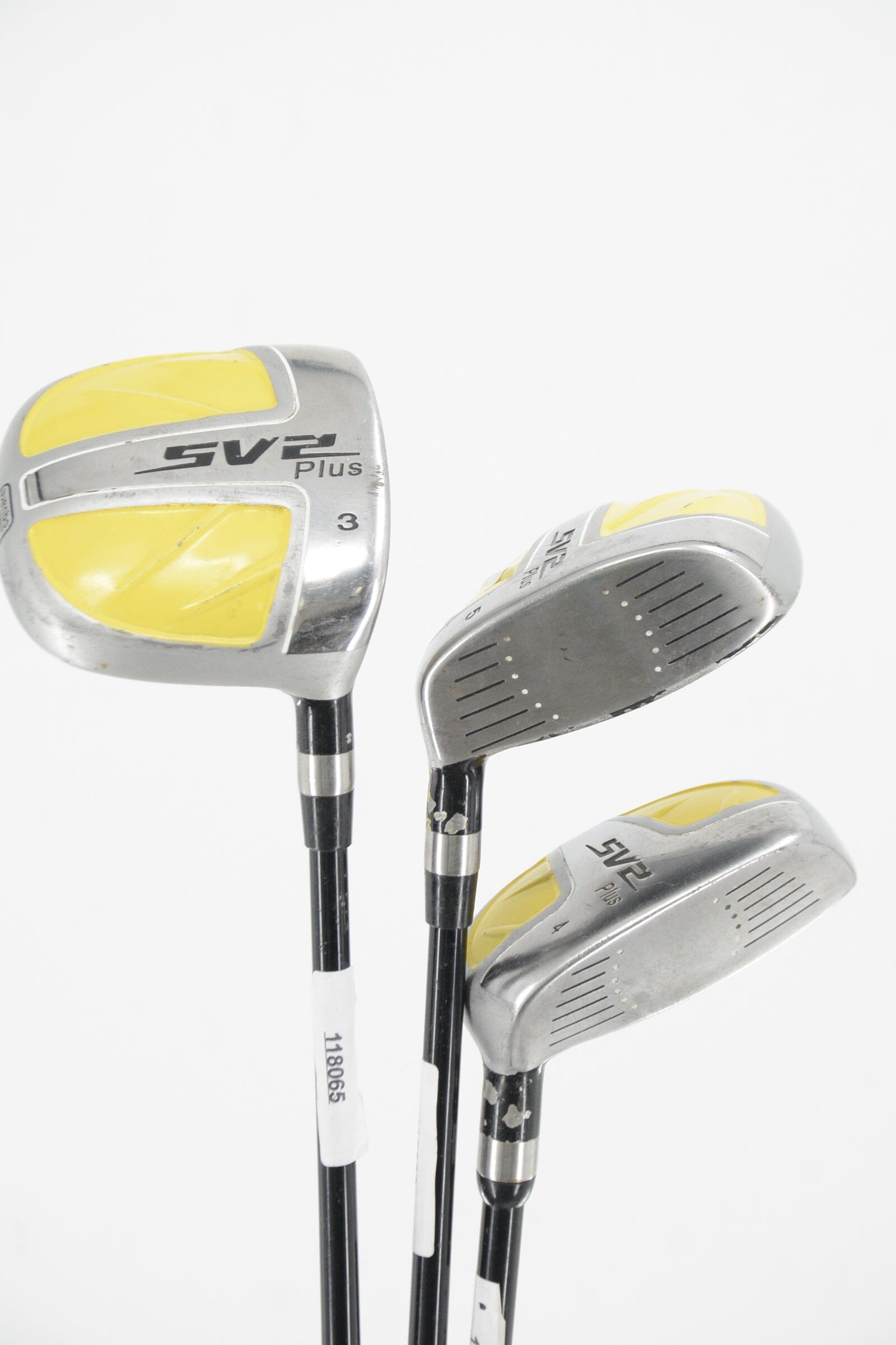 Square Two SV2 Plus 3W, 5W, 4H Wood Set S Flex Golf Clubs GolfRoots 