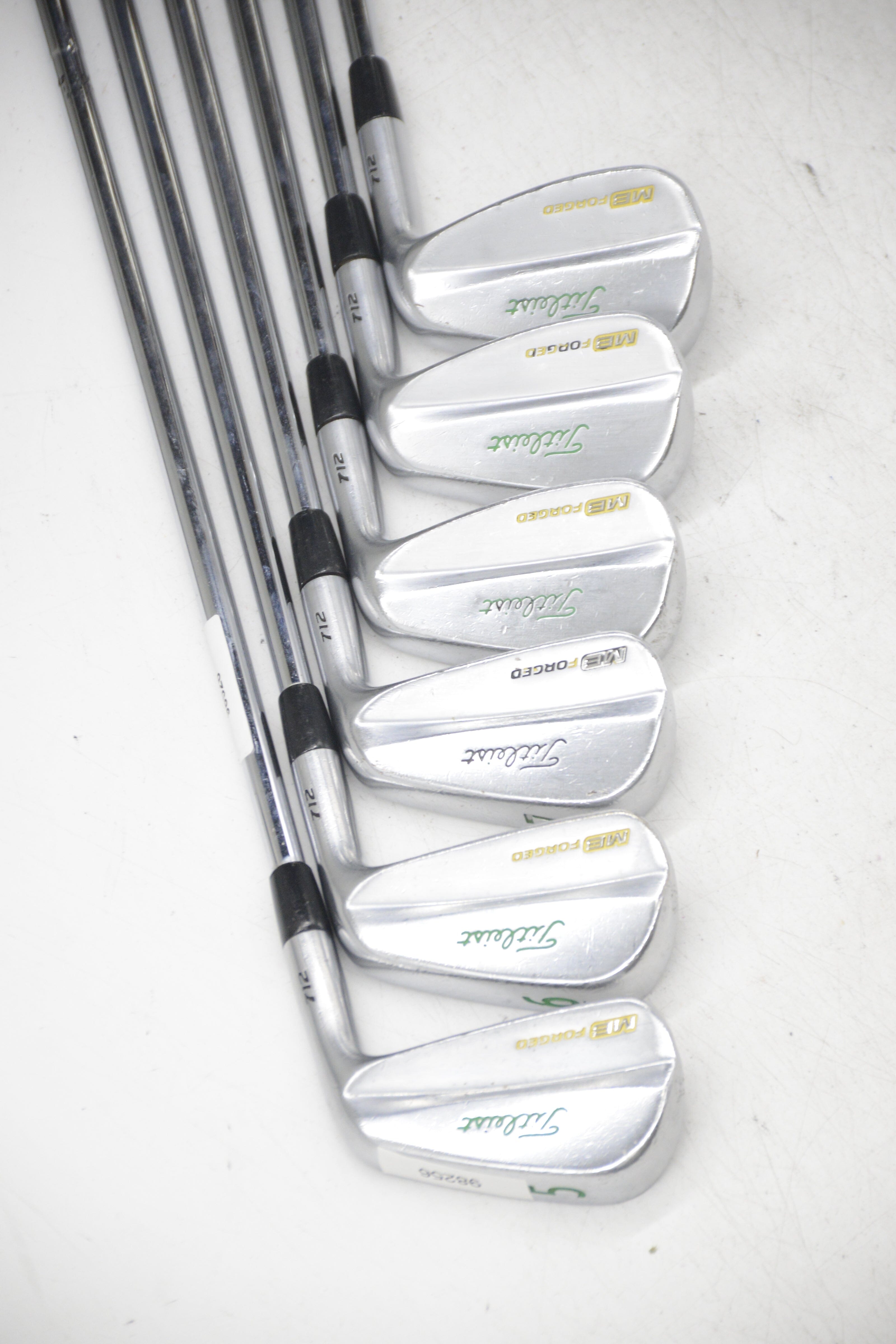 Titleist 712 MB Forged 5-PW Iron Set S Flex Std Length Golf Clubs GolfRoots 