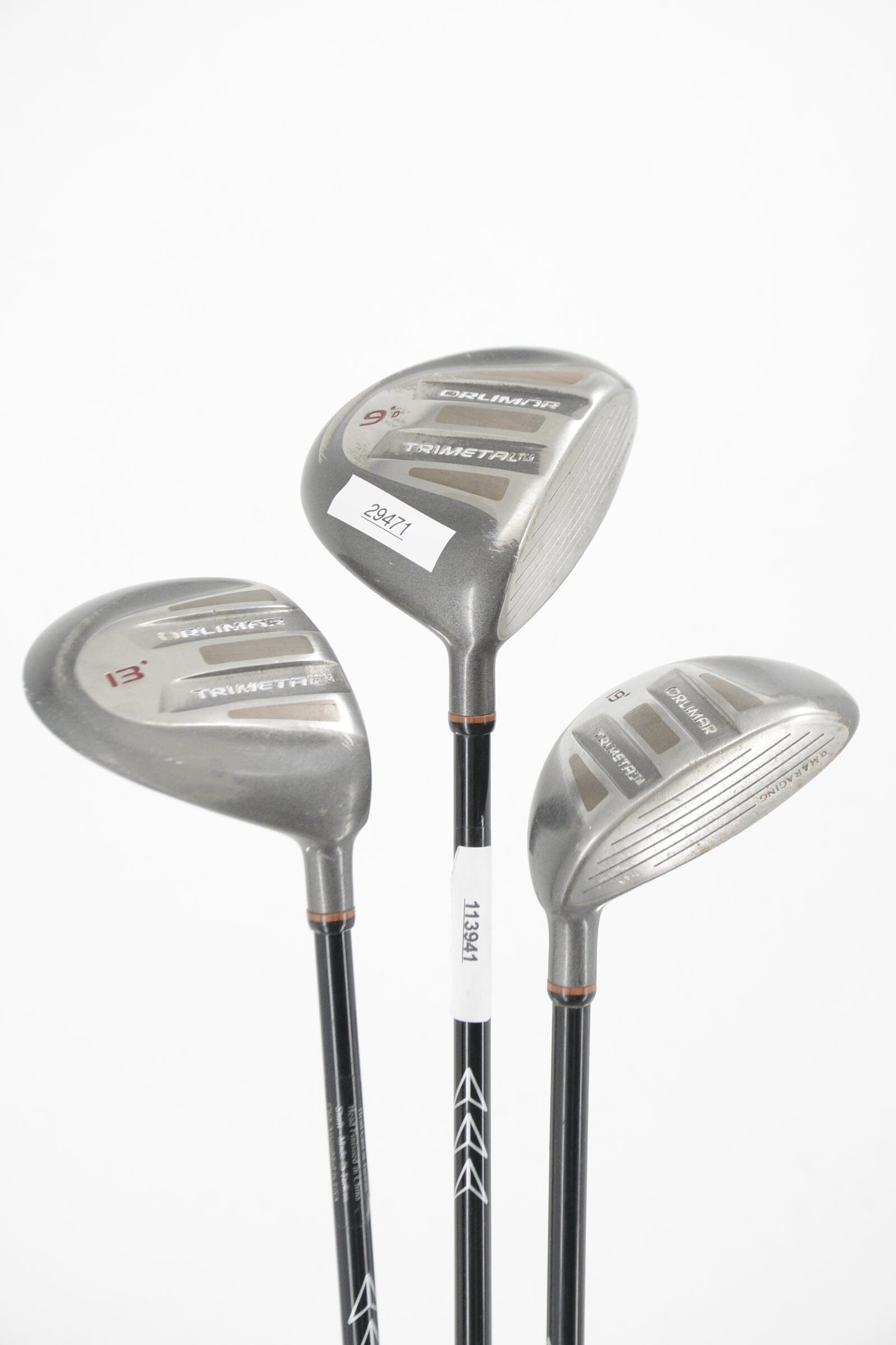 Orlimar Trimetal D, 3W, 5W Wood Set S Flex Golf Clubs GolfRoots 