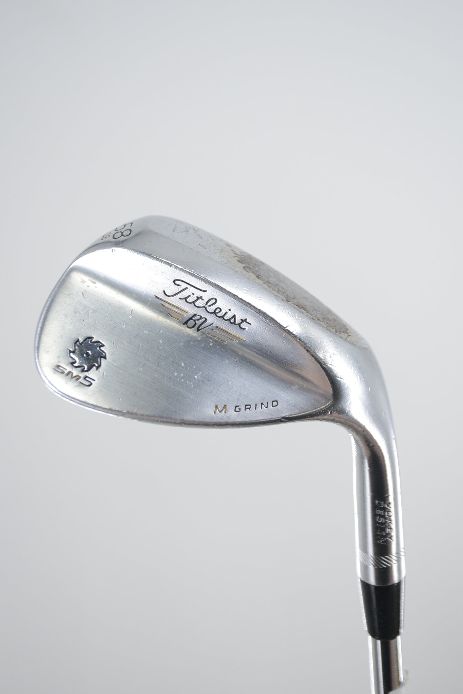 Titleist Vokey SM5 Tour Chrome 58 Degree Wedge S Flex 35" Golf Clubs GolfRoots 