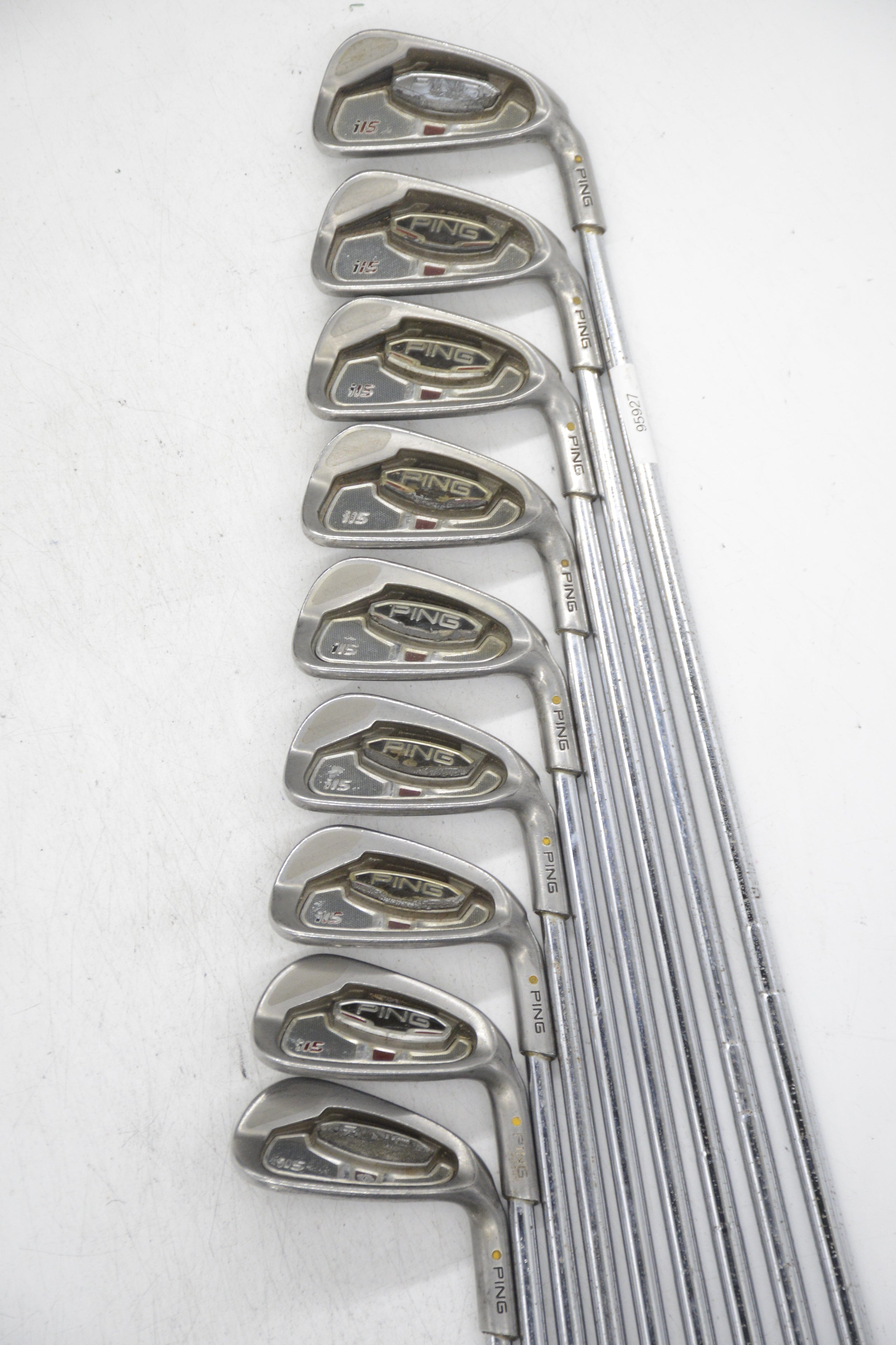 Ping I15 3-UW Iron Set S Flex Std Length Golf Clubs GolfRoots 