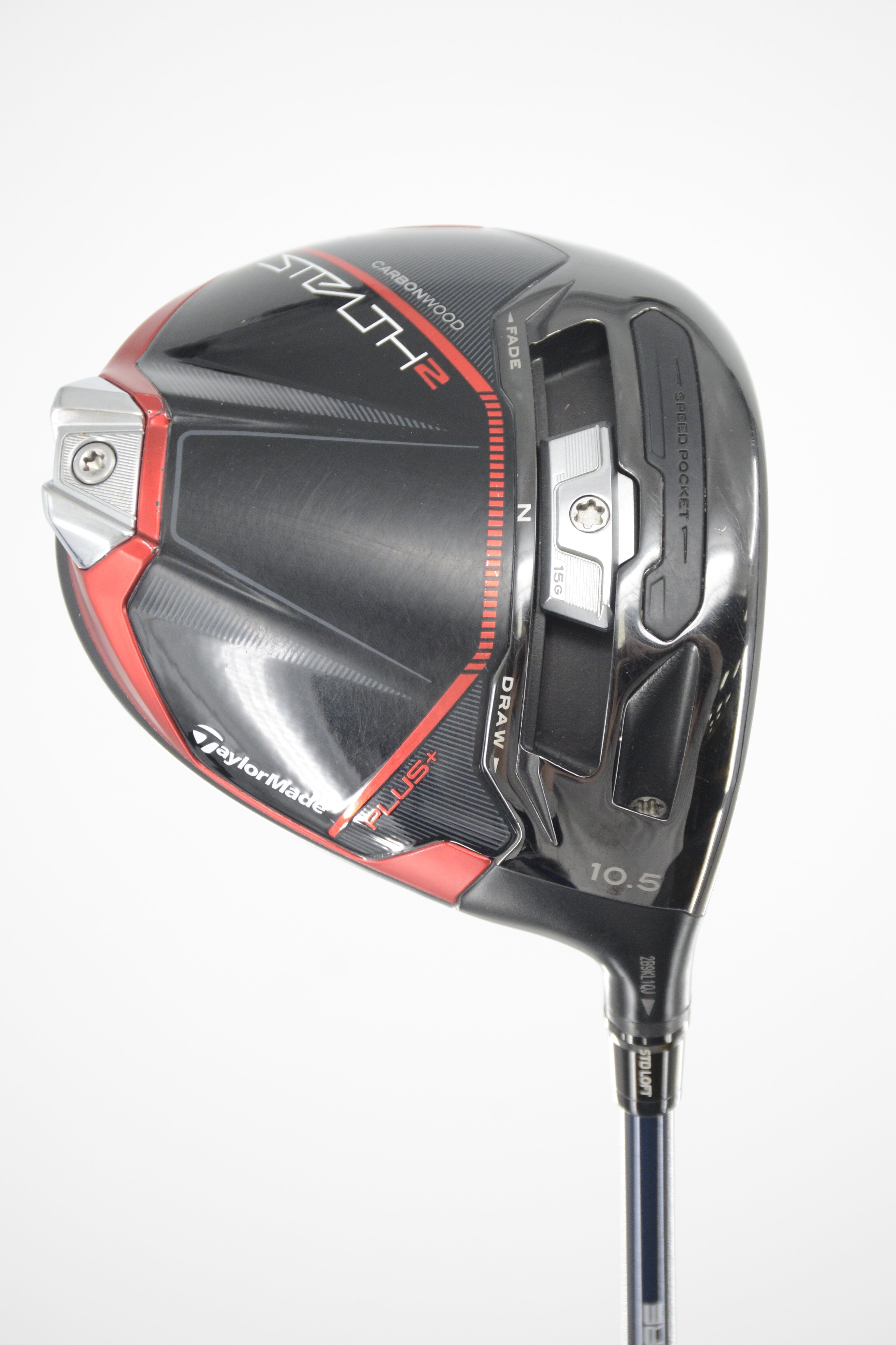 TaylorMade Stealth 2 Plus 10.5 Degree Driver X Flex 45.25" Golf Clubs GolfRoots 