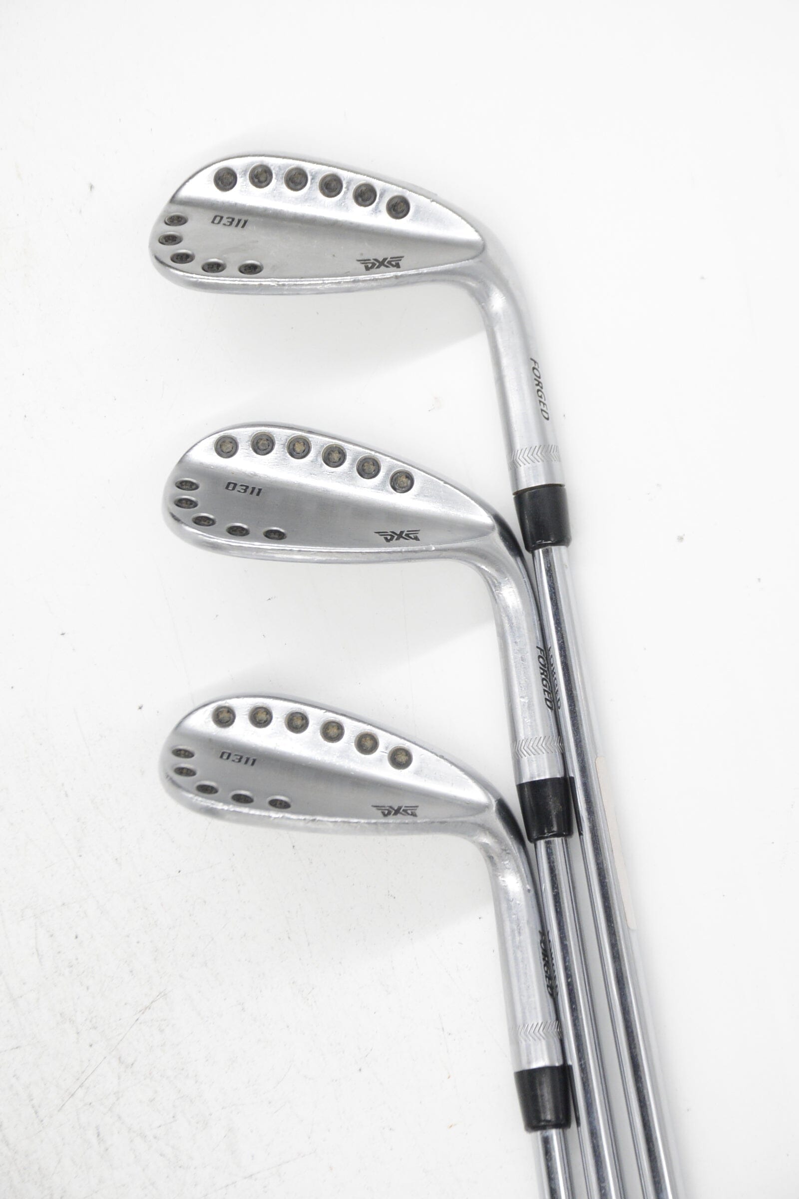PXG 0311 Forged 50, 54, 58 Degree Wedge Set S Flex Golf Clubs GolfRoots 