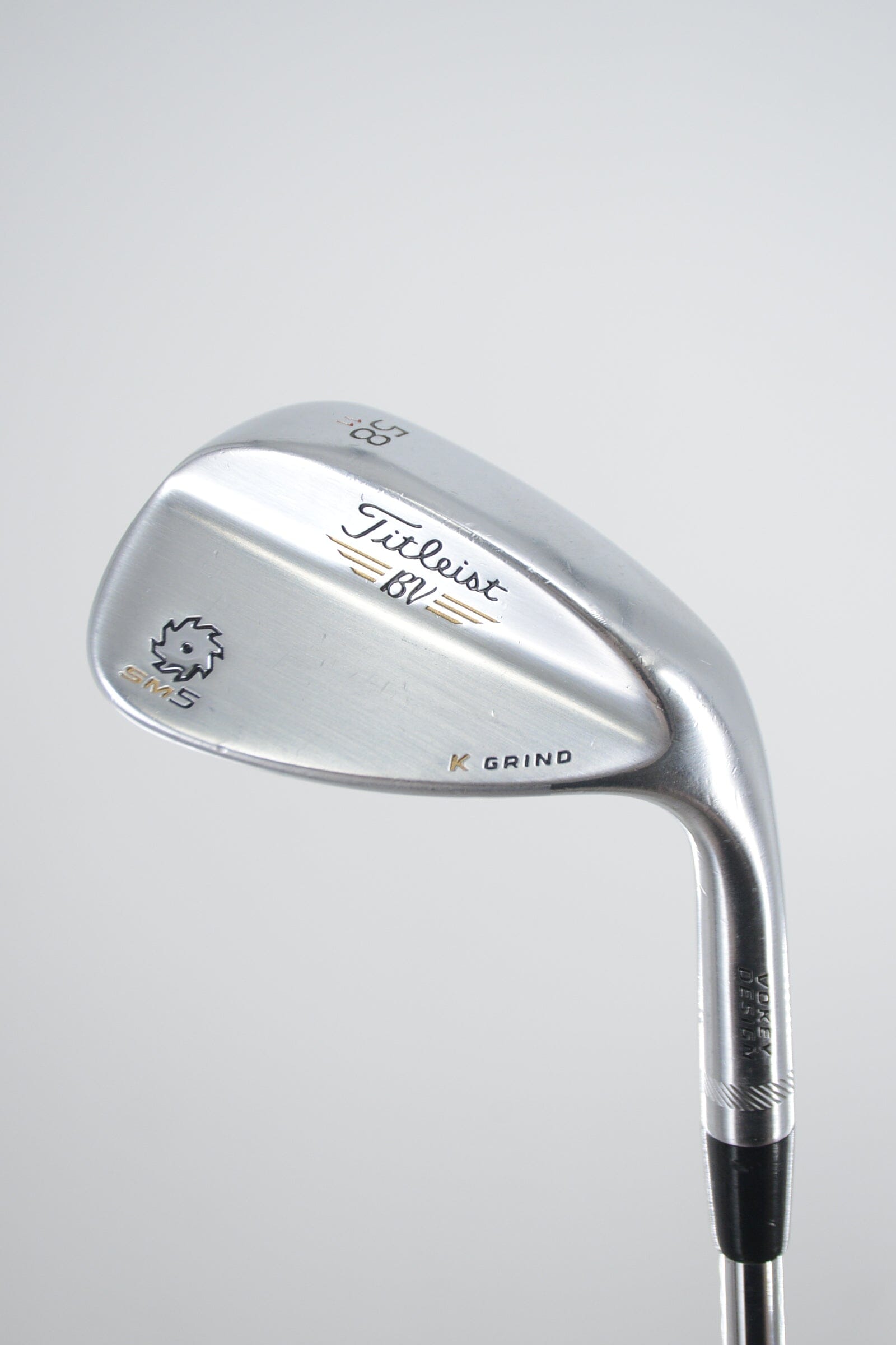 Titleist Vokey SM5 Tour Chrome 58 Degree Wedge Wedge Flex 35" Golf Clubs GolfRoots 