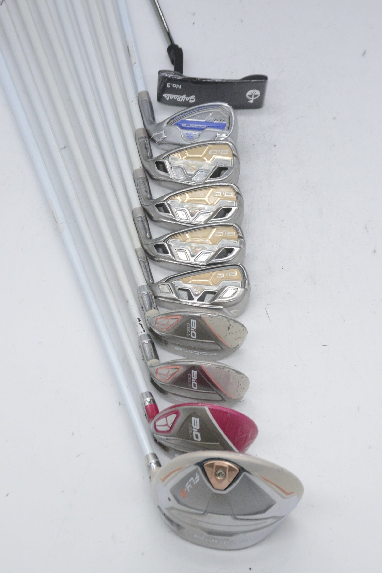 Women's Cobra Bio Cell Combo Mixed Full Set W Flex -0.5" Golf Clubs GolfRoots 