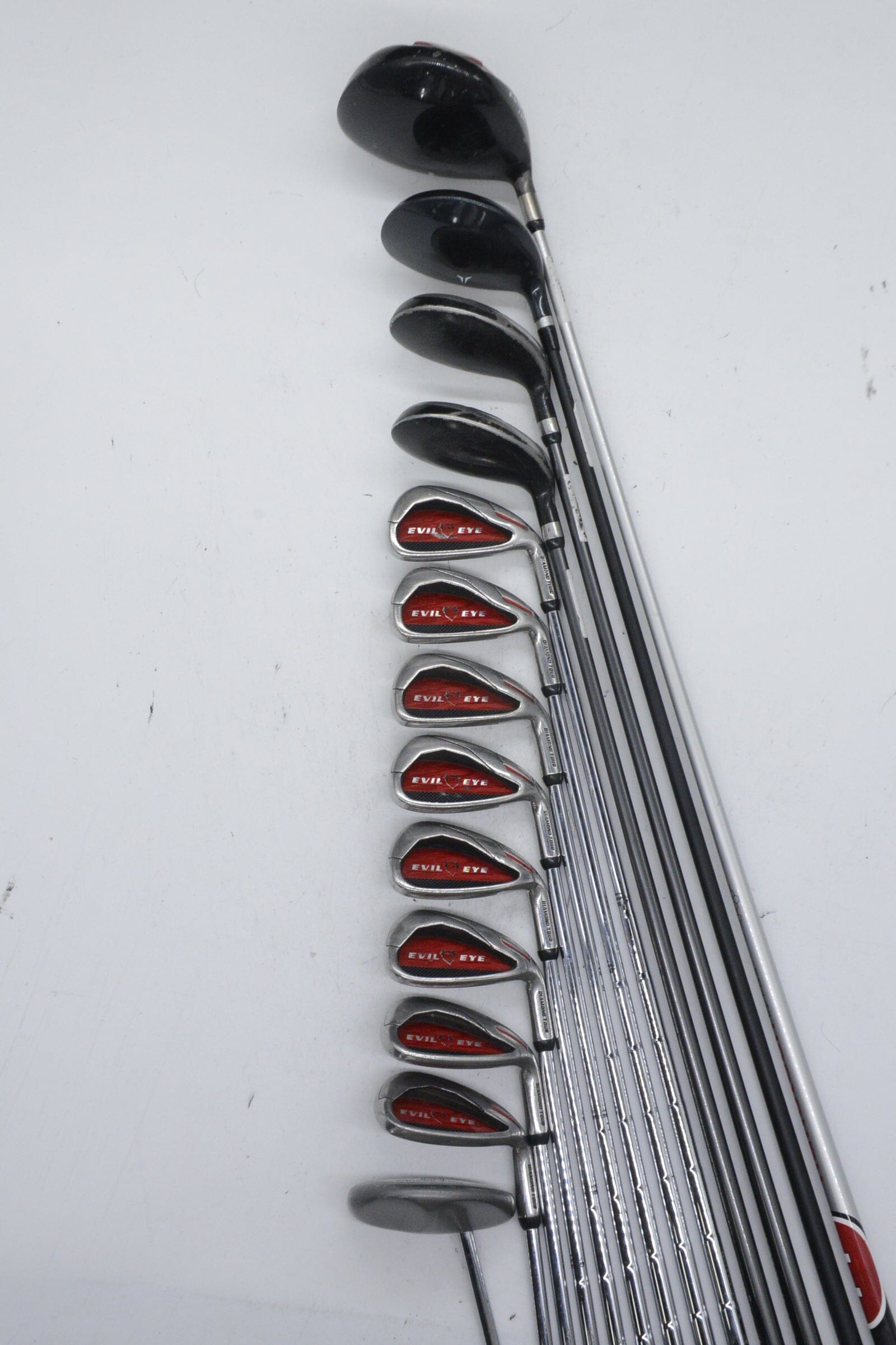 Diamond Tour Evil Eye Mixed Full Set S Flex -0.5" Golf Clubs GolfRoots 