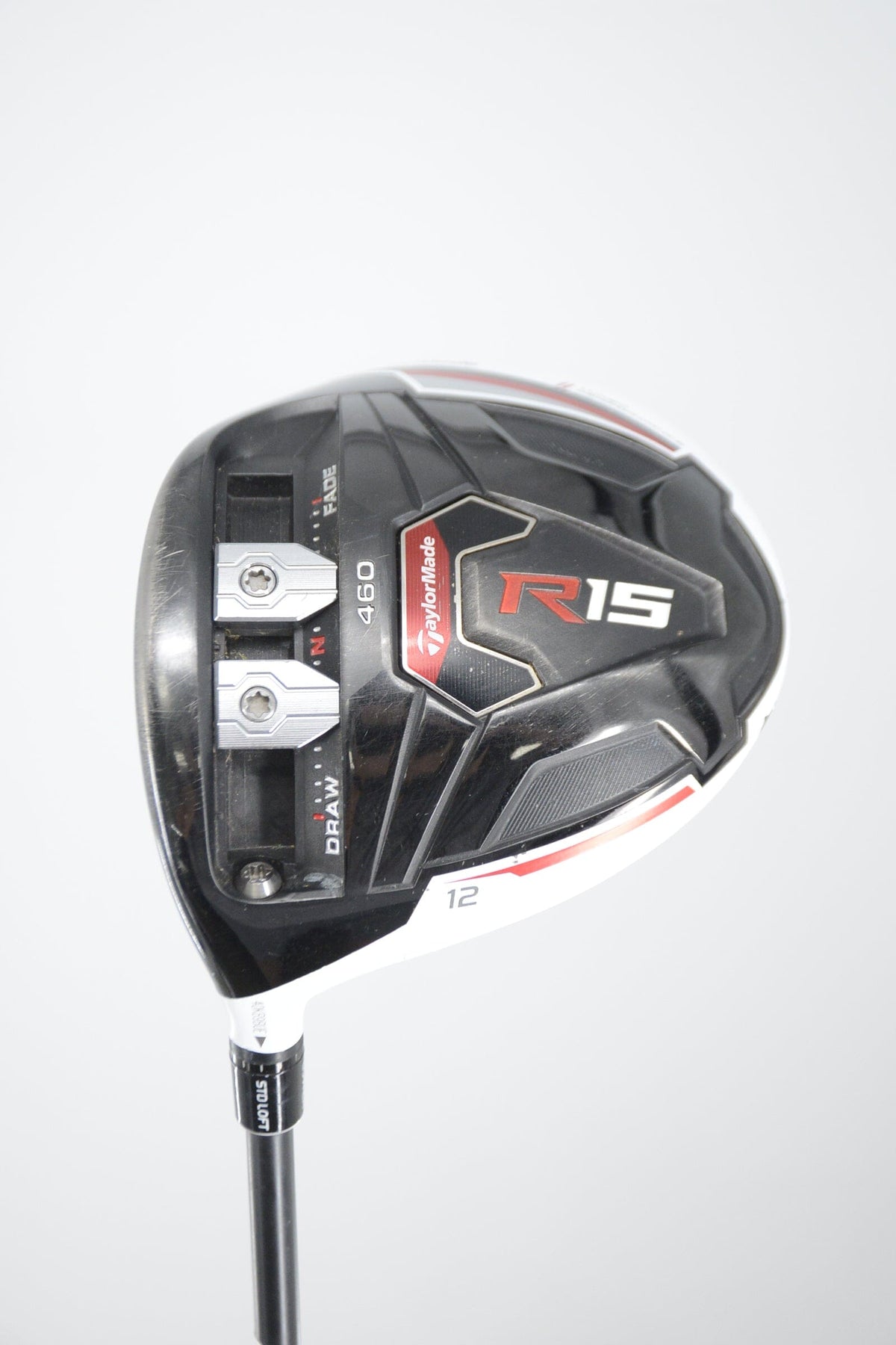 Lefty TaylorMade R15 12 Degree Driver S Flex 45.5" Golf Drivers TaylorMade 