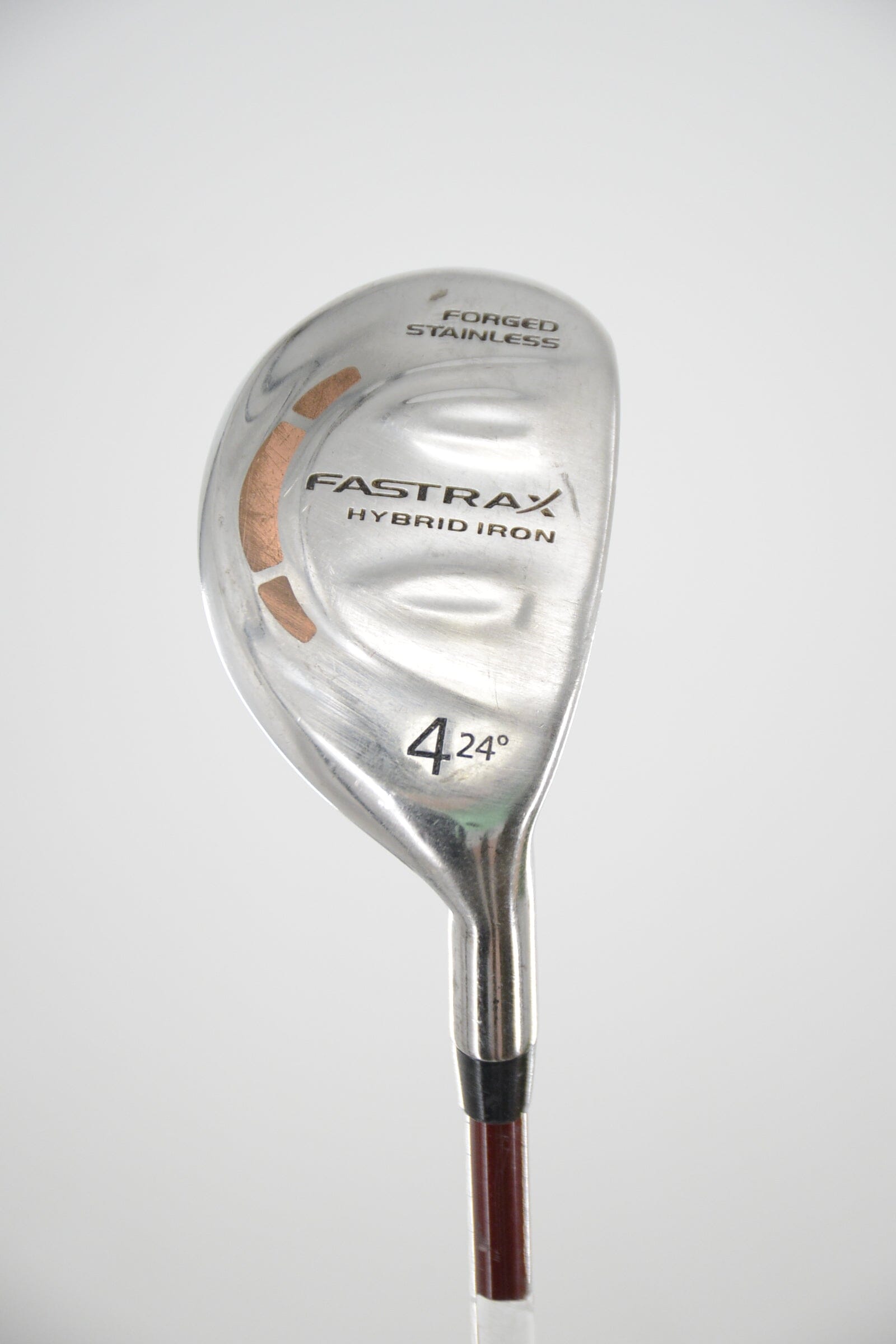 Women's Fastrax Stainless 4 Hybrid W Flex 37.75" Golf Clubs GolfRoots 