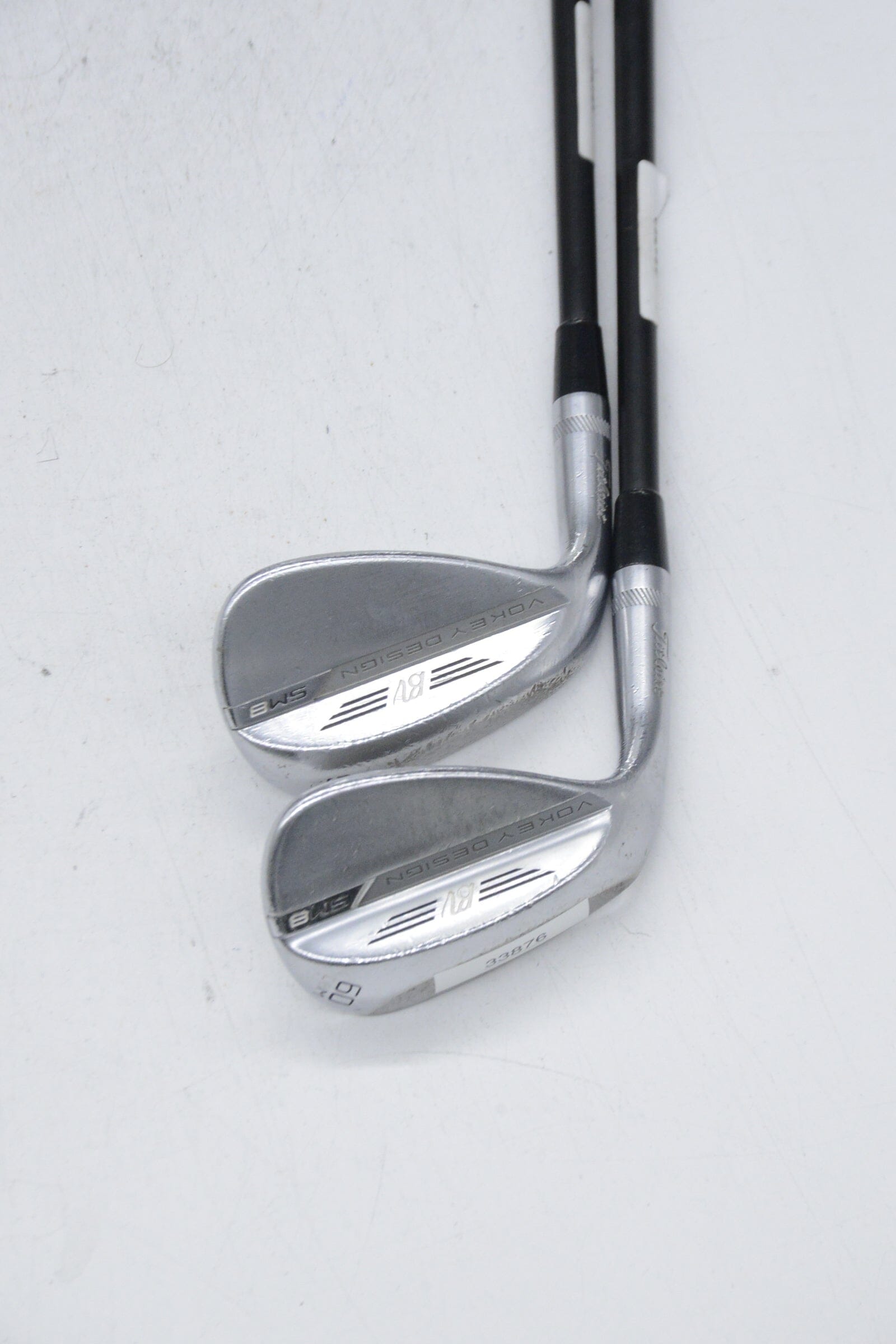 Lefty Titleist Vokey SM8 Tour Chrome 54 & 60 Degree Wedge Set R Flex Golf Clubs GolfRoots 