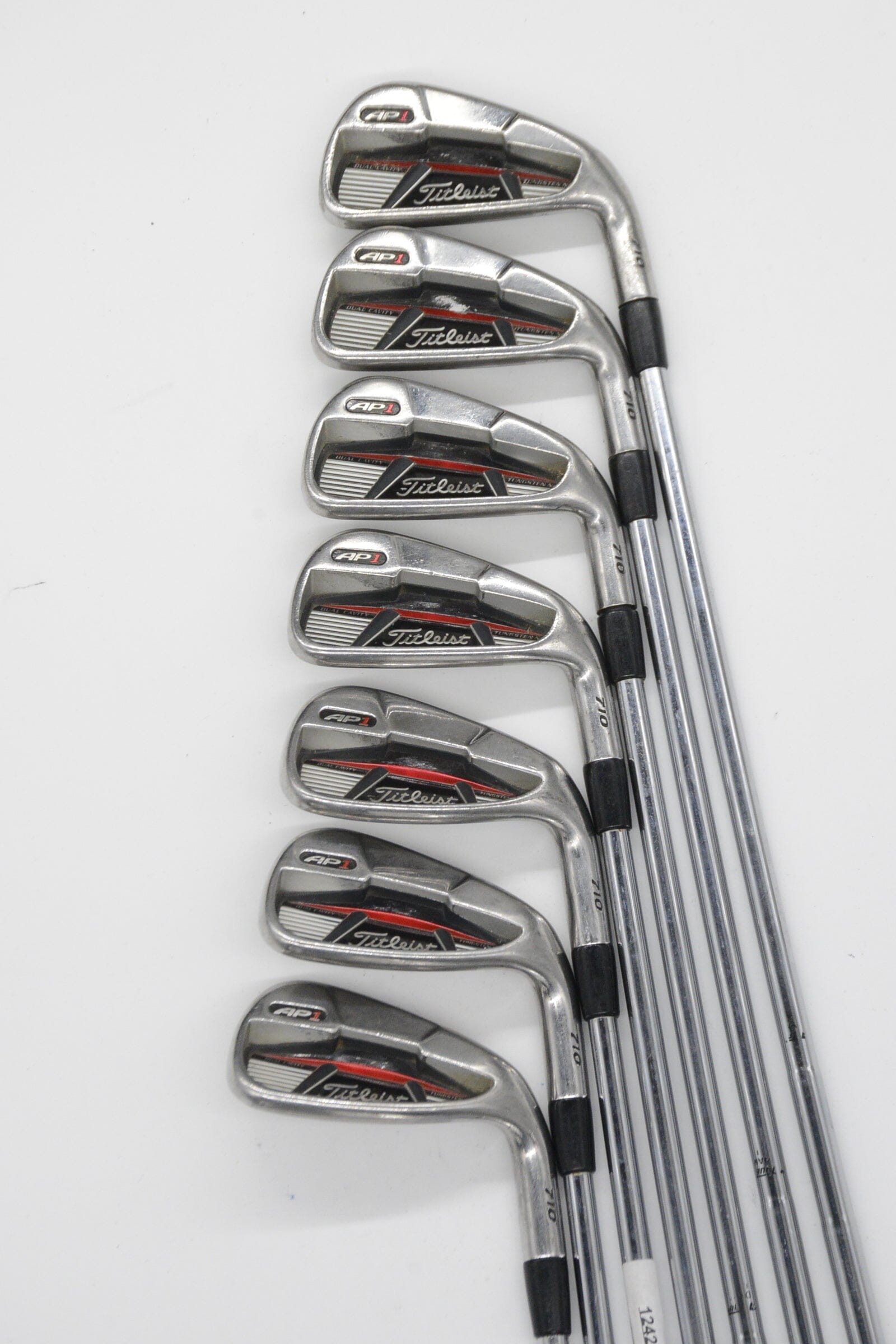 Titleist 710 AP1 3-5, 7-PW Iron Set S Flex +0.5" Golf Clubs GolfRoots 