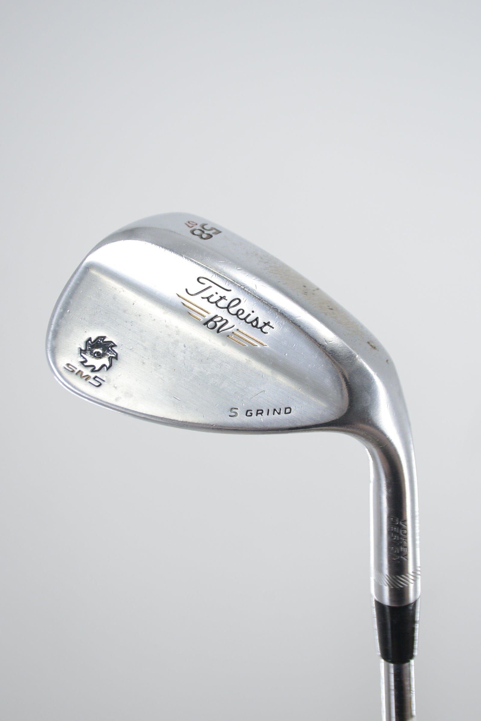 Titleist Vokey SM5 Tour Chrome 58 Degree Wedge Wedge Flex 35" Golf Clubs GolfRoots 