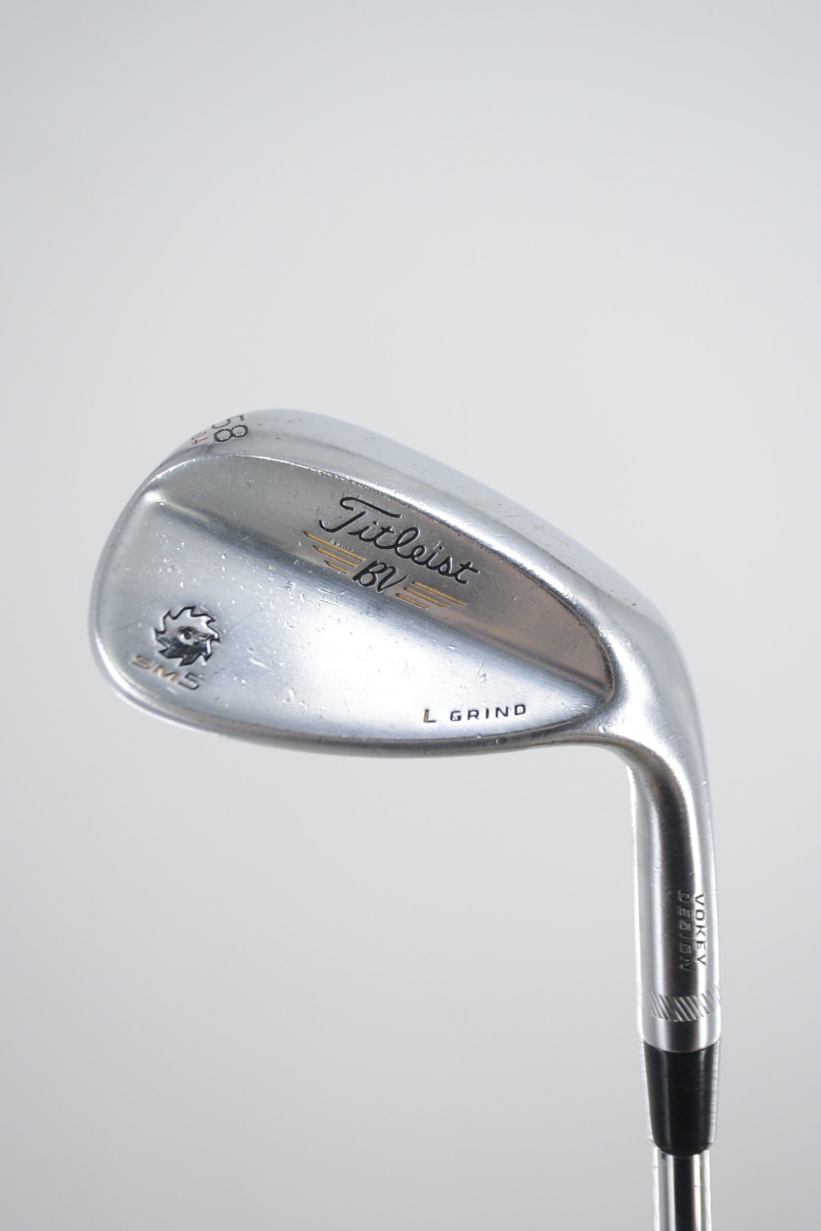 Titleist Vokey SM5 Tour Chrome 58 Degree Wedge Wedge Flex 35" Golf Clubs GolfRoots 
