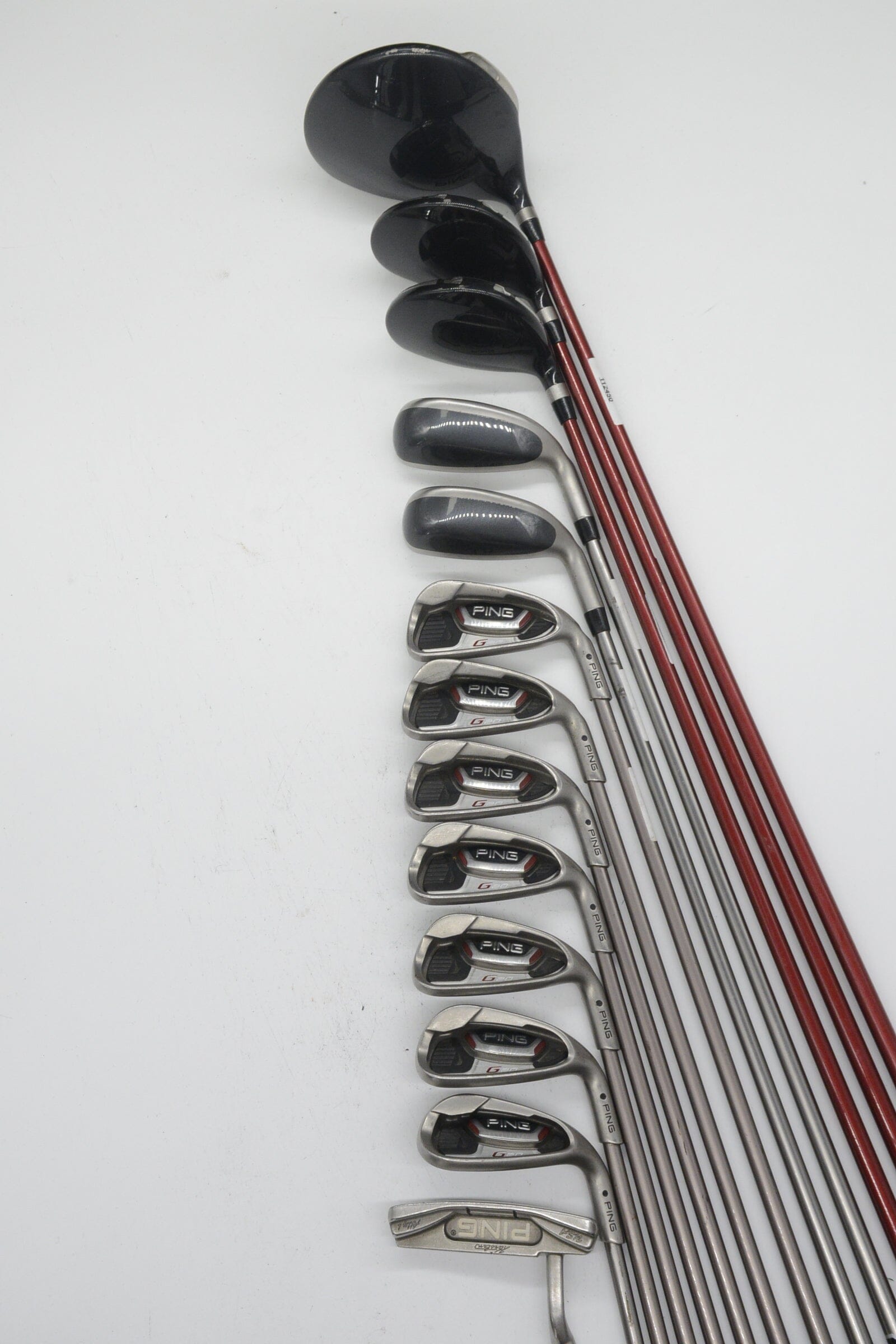 Ping G20 Mixed Full Set SR Flex -1" Golf Clubs GolfRoots 