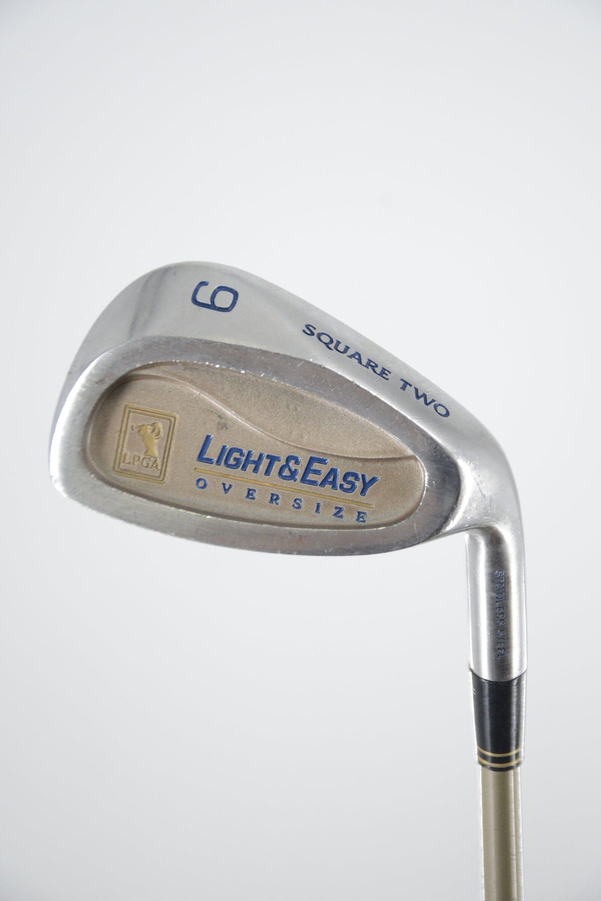 Women's Square Two Light & Easy 9 Iron W Flex 35.25" Golf Clubs GolfRoots 