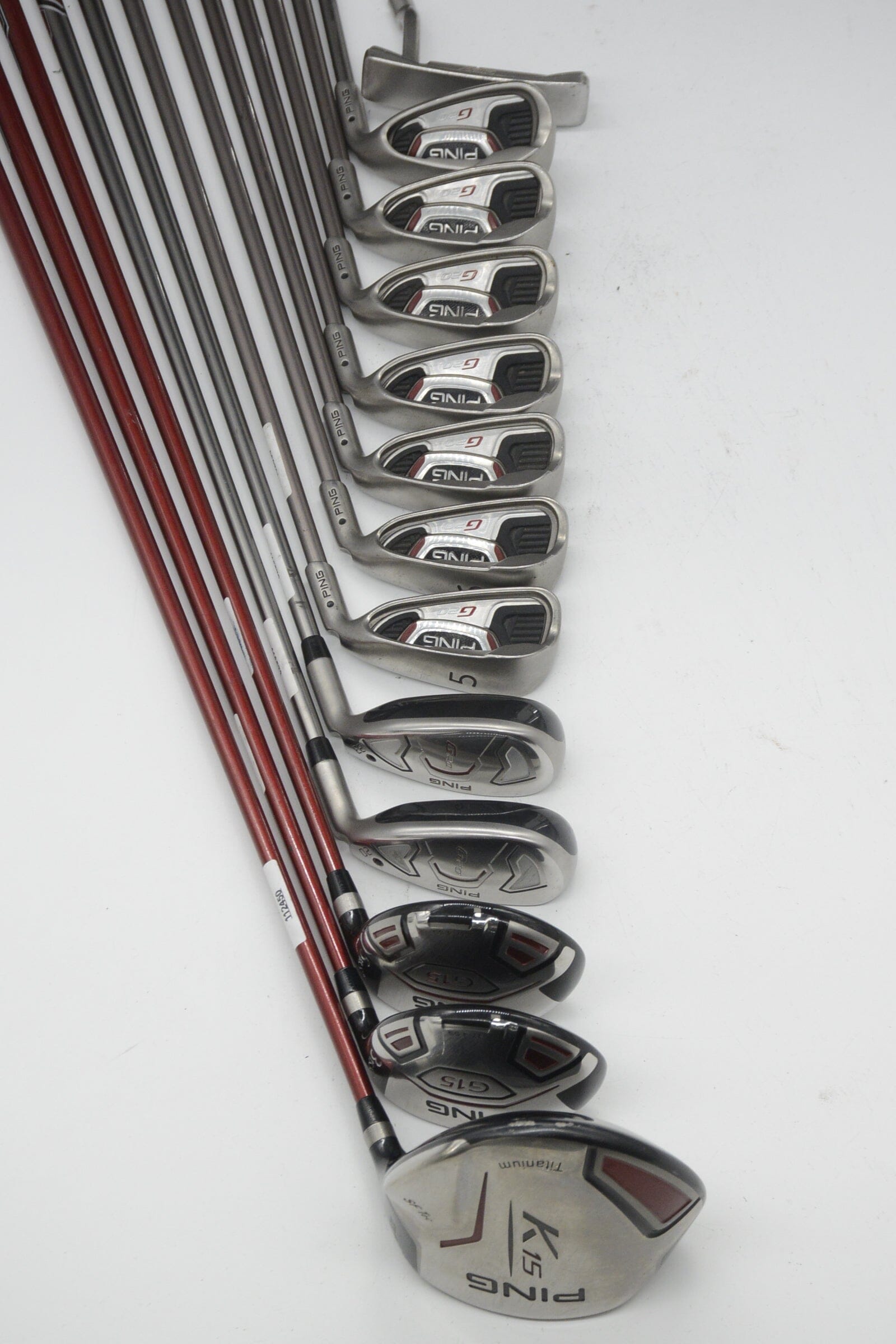 Ping G20 Mixed Full Set SR Flex -1" Golf Clubs GolfRoots 