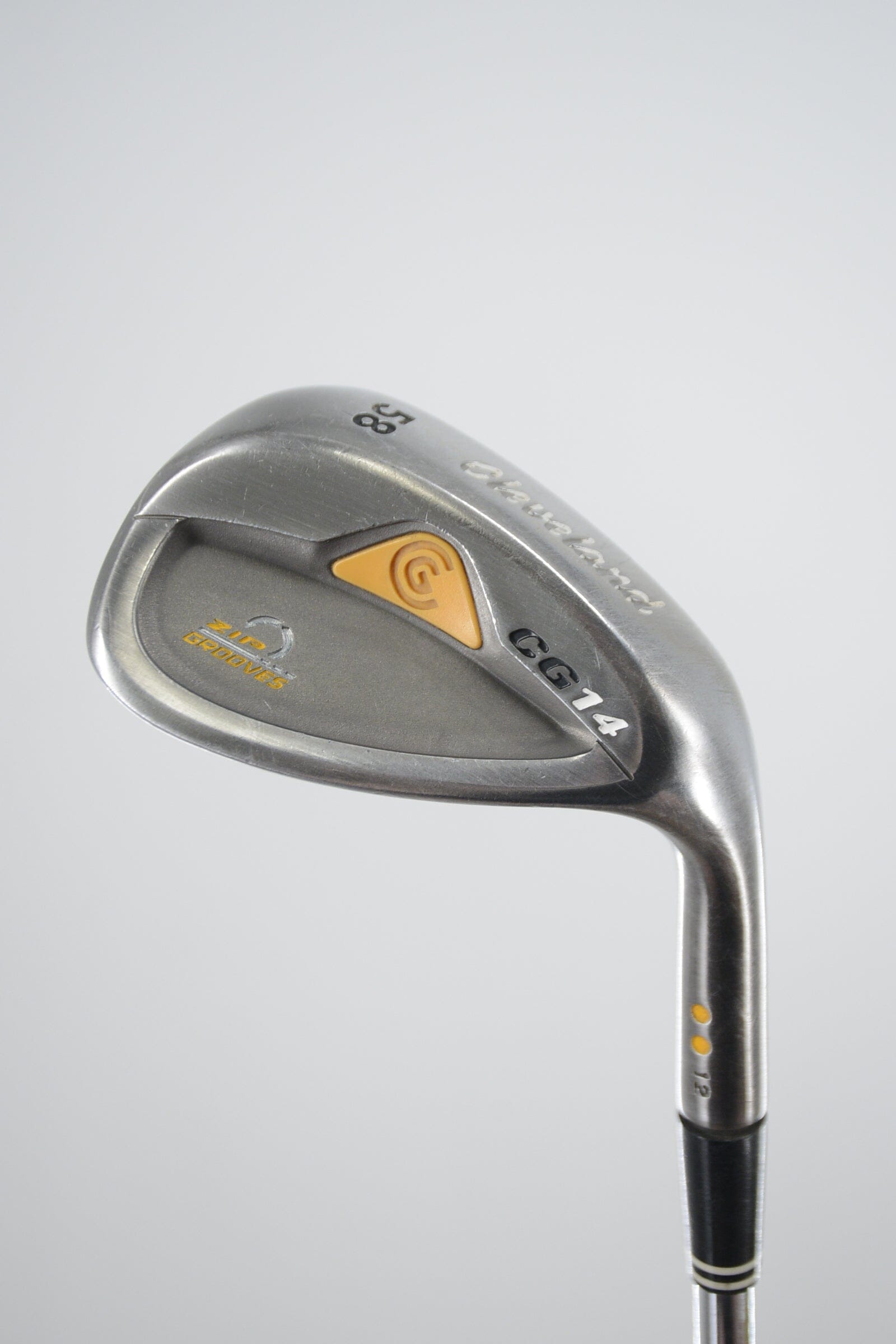 Cleveland CG14 Chrome 58 Degree Wedge Wedge Flex 35.5" Golf Clubs GolfRoots 