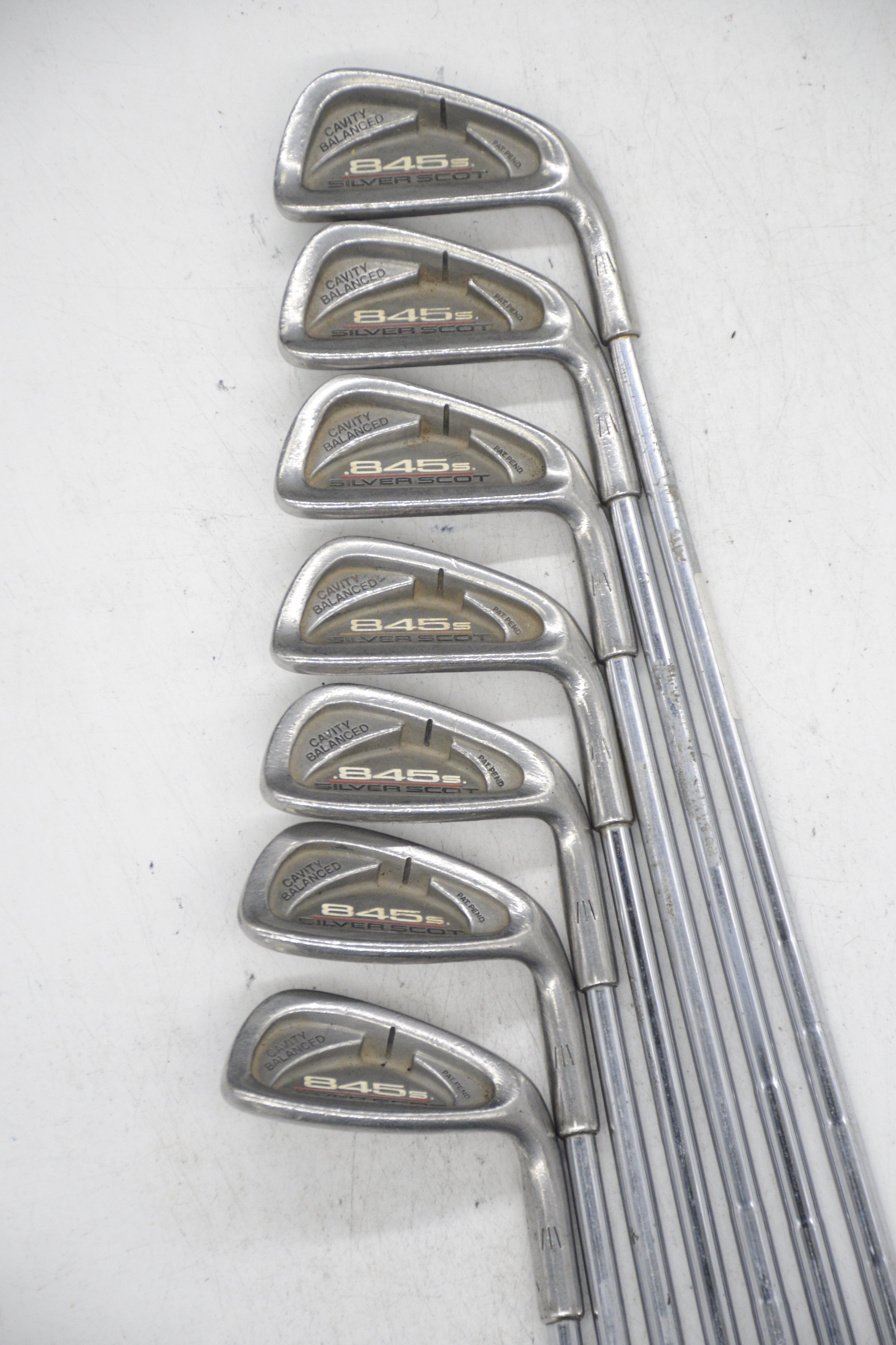 Tommy Armour 845S Silver Scot 4-PW Iron Set S Flex +0.25" Golf Clubs GolfRoots 