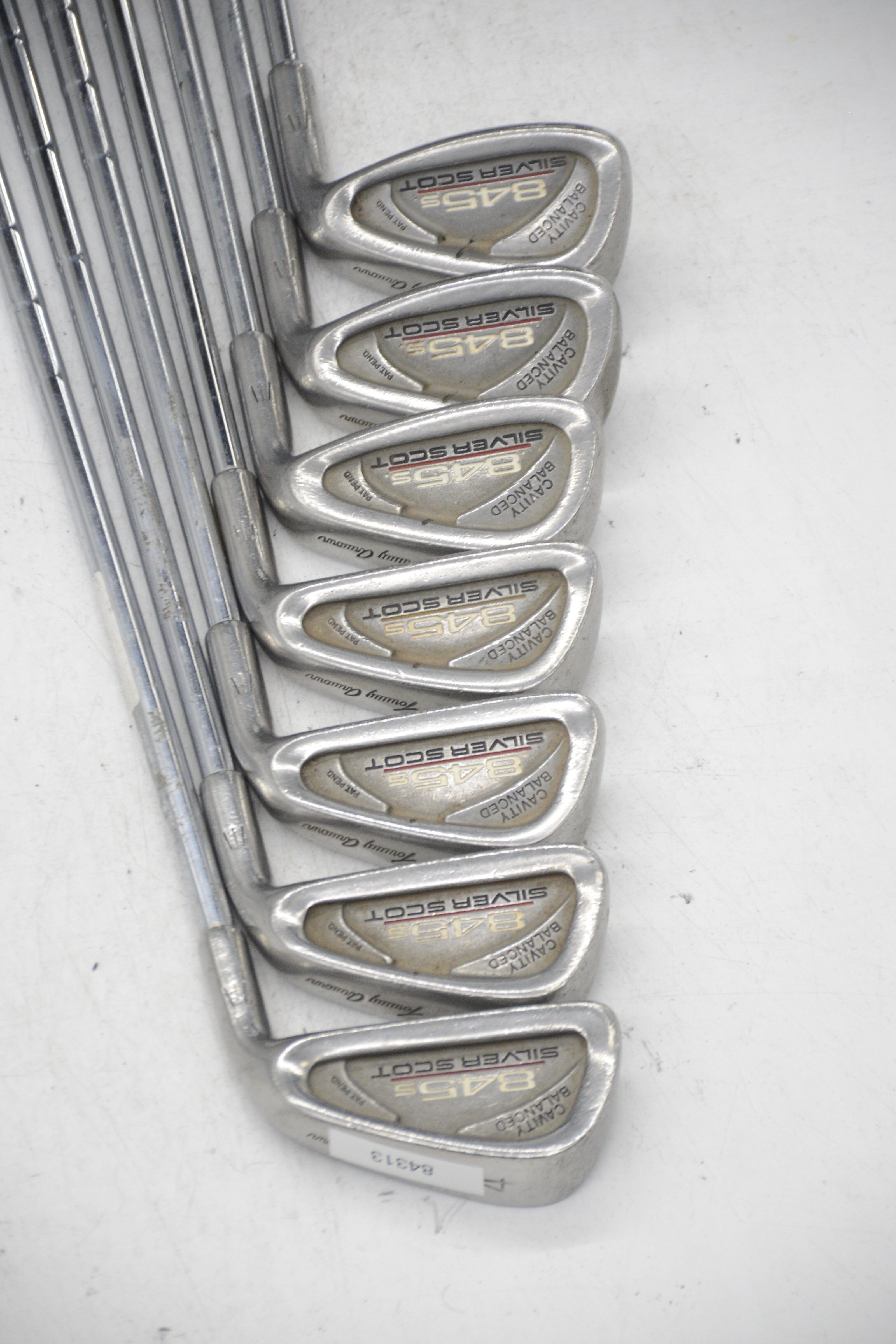 Tommy Armour 845S Silver Scot 4-PW Iron Set S Flex +0.25" Golf Clubs GolfRoots 