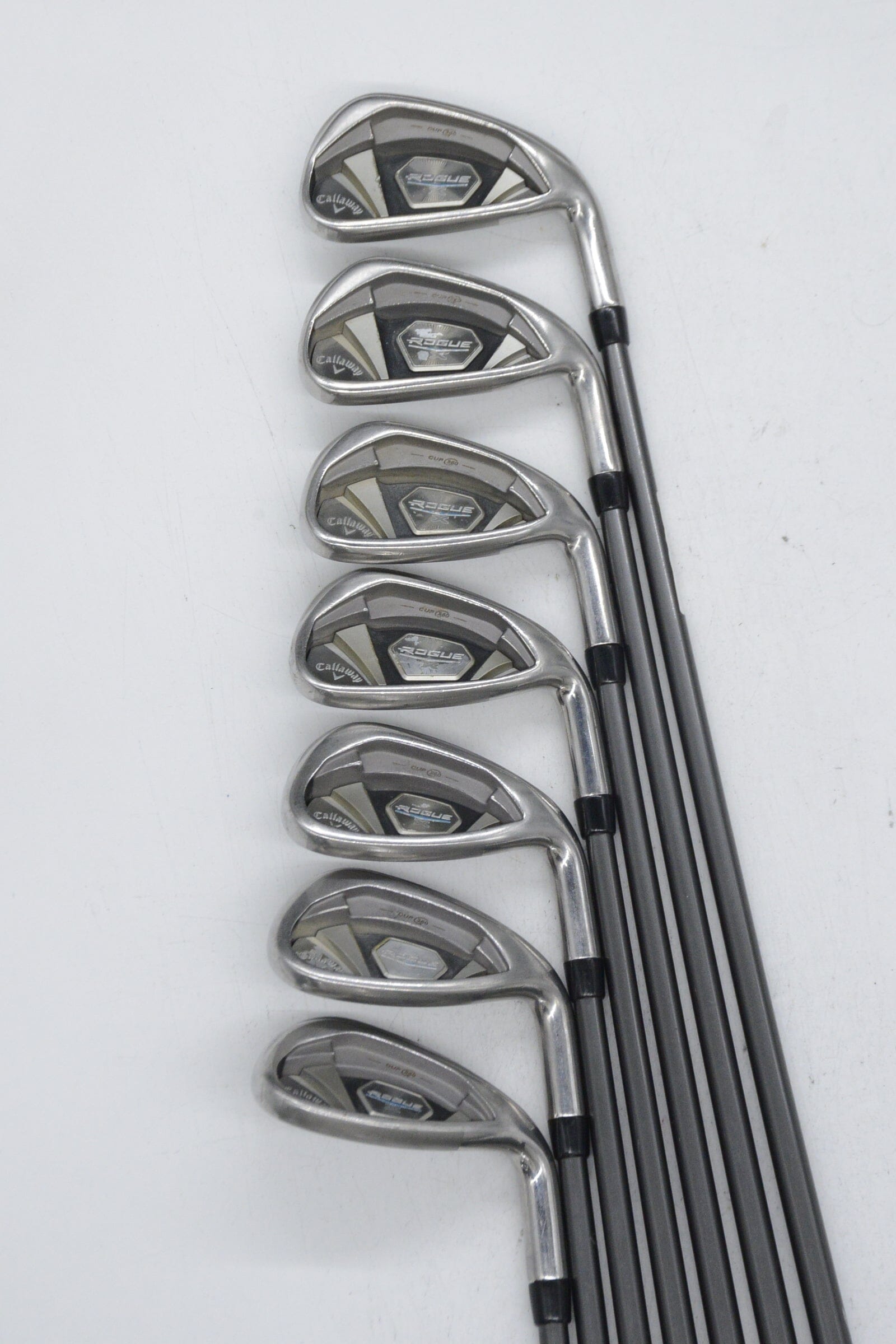 Callaway Rogue X 6-SW Iron Set R Flex -0.5" Golf Clubs GolfRoots 