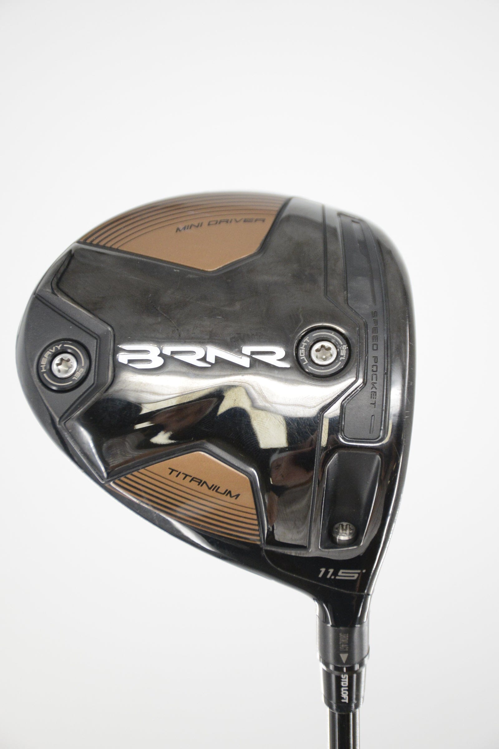 TaylorMade BRNR Mini 11.5 Degree Driver S Flex 43.75" Golf Clubs GolfRoots 