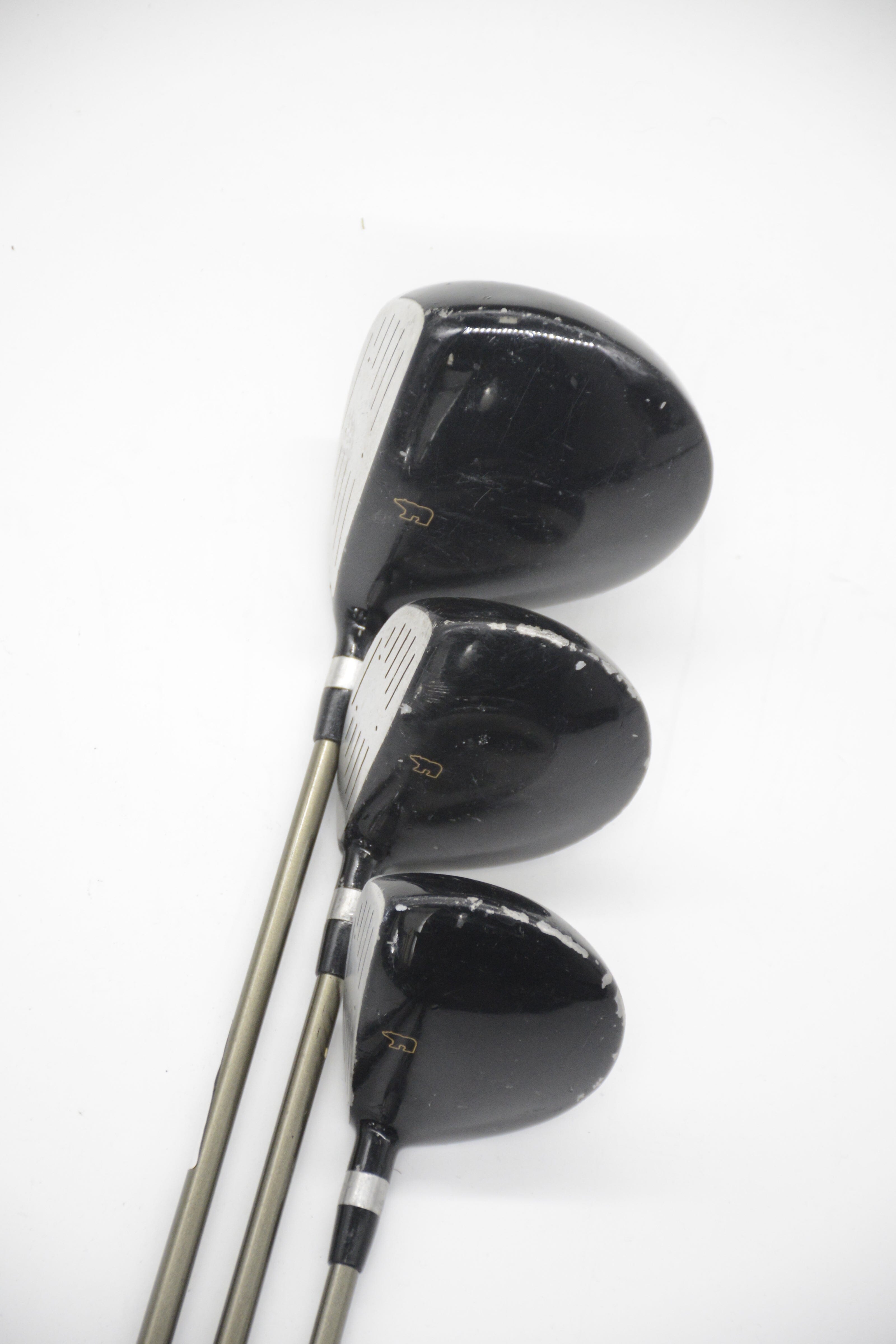 Golden Bear GX 2 D, 3W, 5W Wood Set R Flex Golf Clubs GolfRoots 