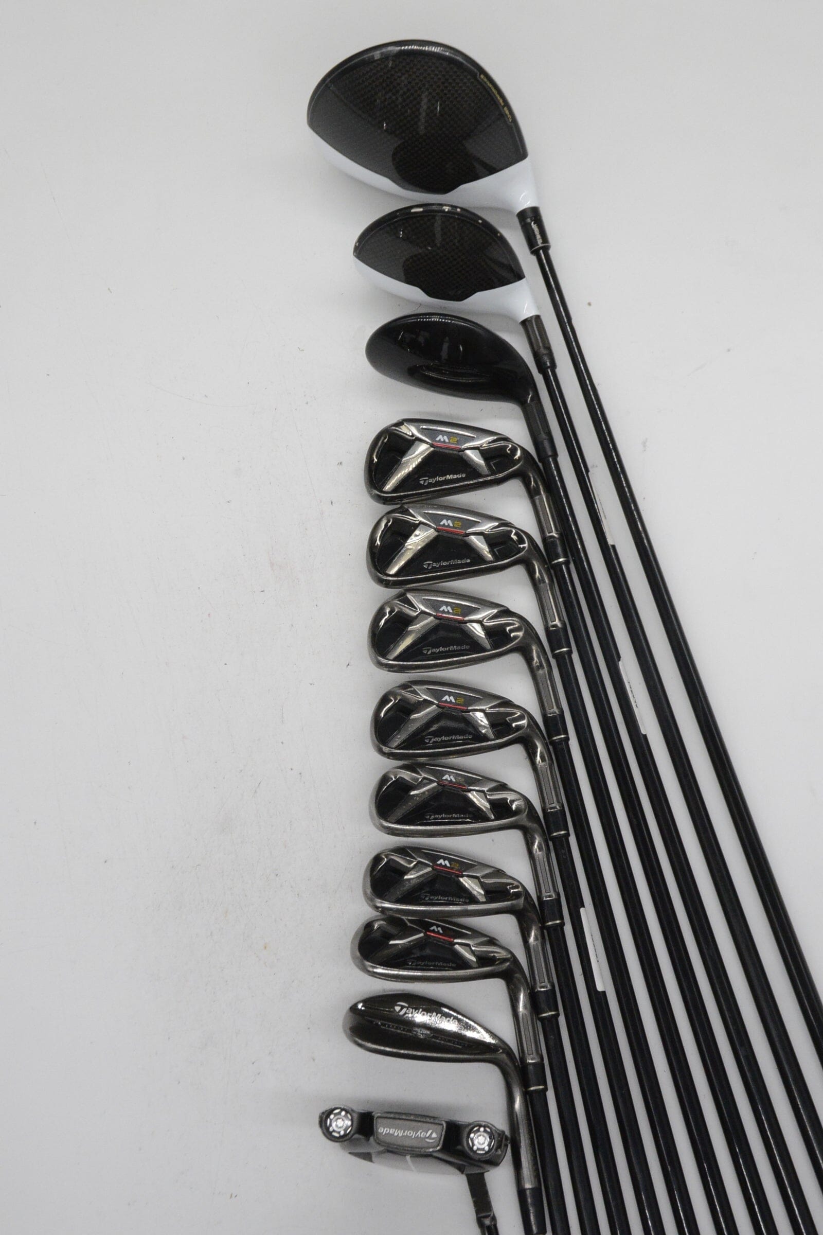 TaylorMade M2 Mixed Full Set R Flex -0.25" Golf Clubs GolfRoots 