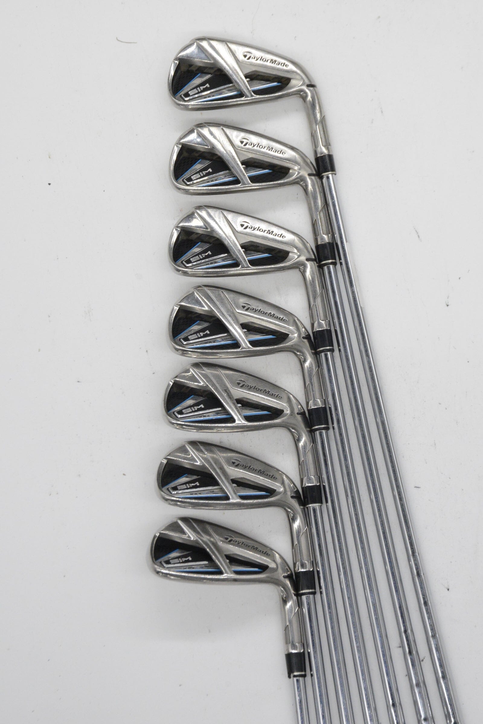 TaylorMade SIM Max 5-AW Iron Set R Flex -0.5" Golf Clubs GolfRoots 