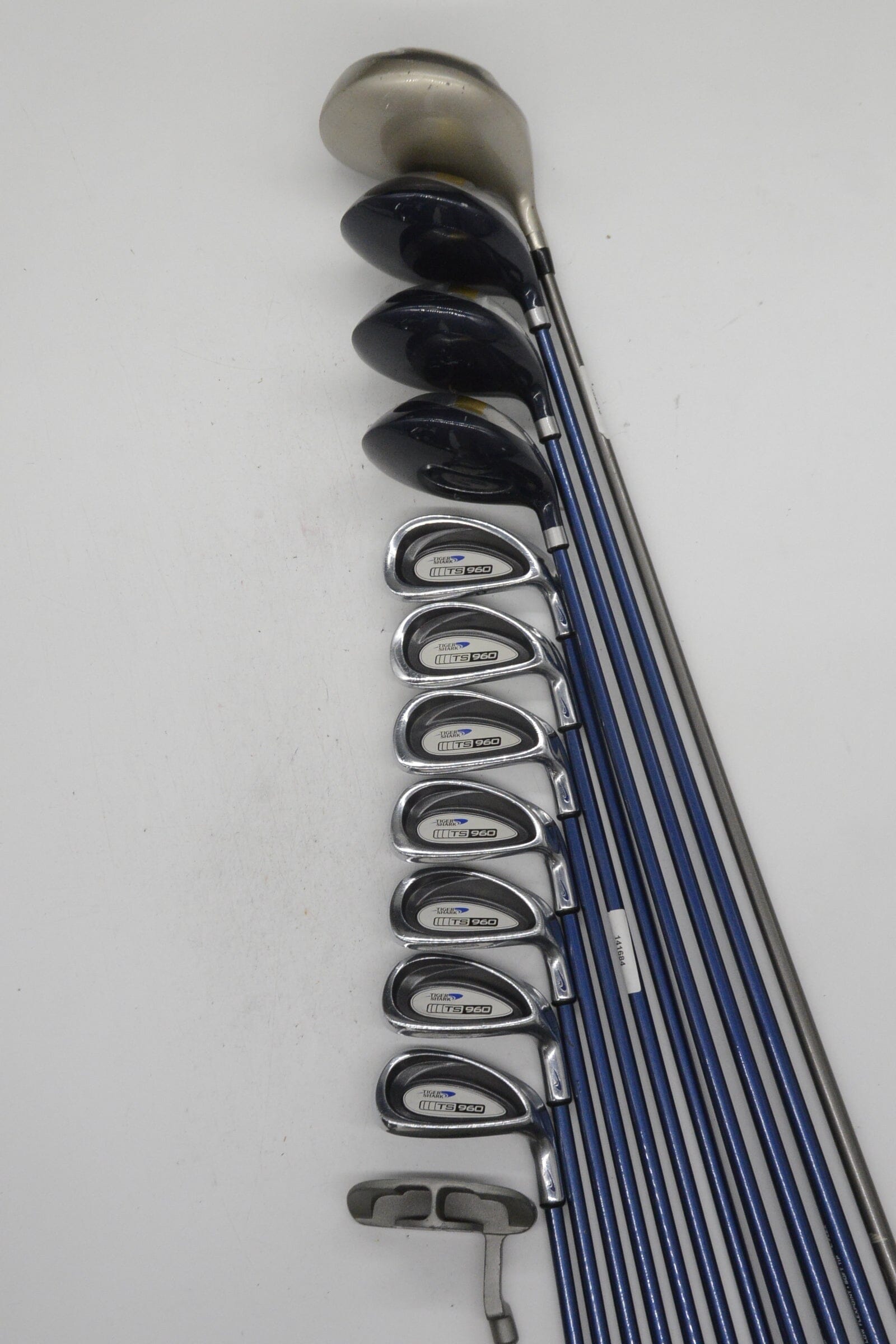 Women's Tiger Shark TS 960 Mixed Full Set W Flex -0.25" Golf Clubs GolfRoots 
