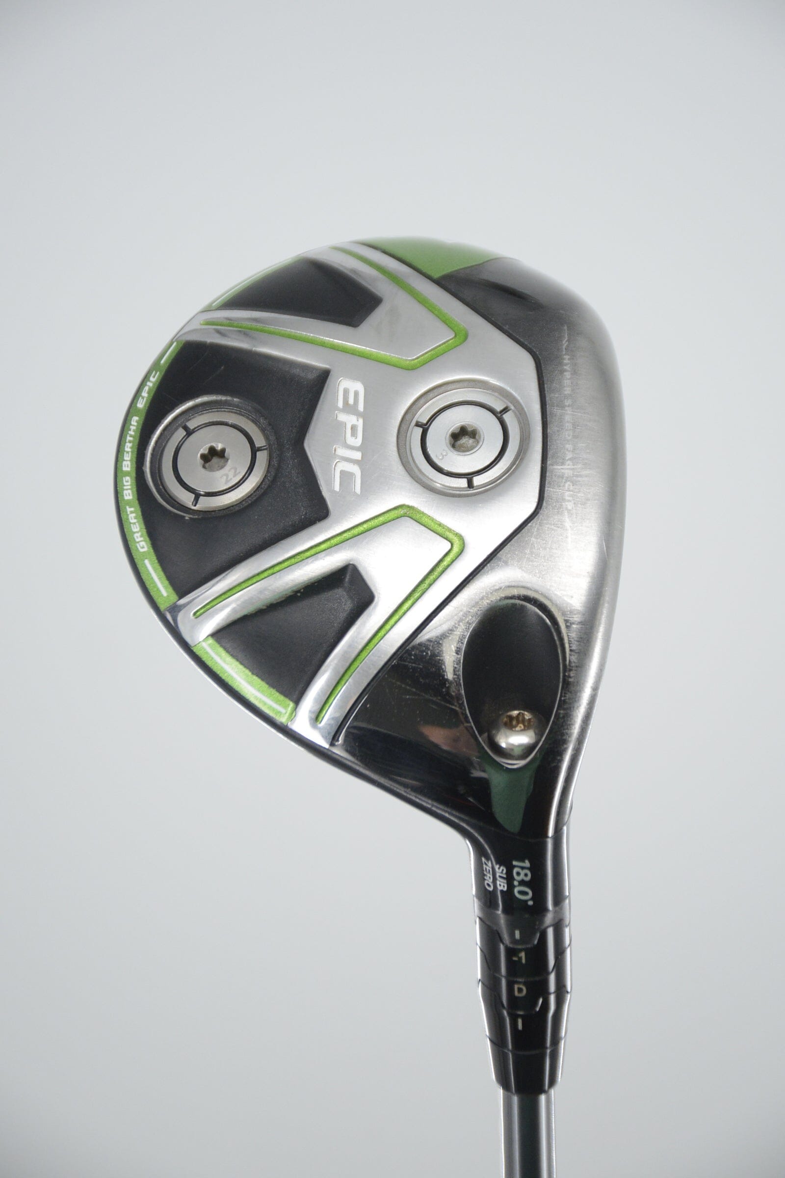 Callaway GBB Epic Sub Zero 18 Degree Wood S Flex 42" Golf Clubs GolfRoots 