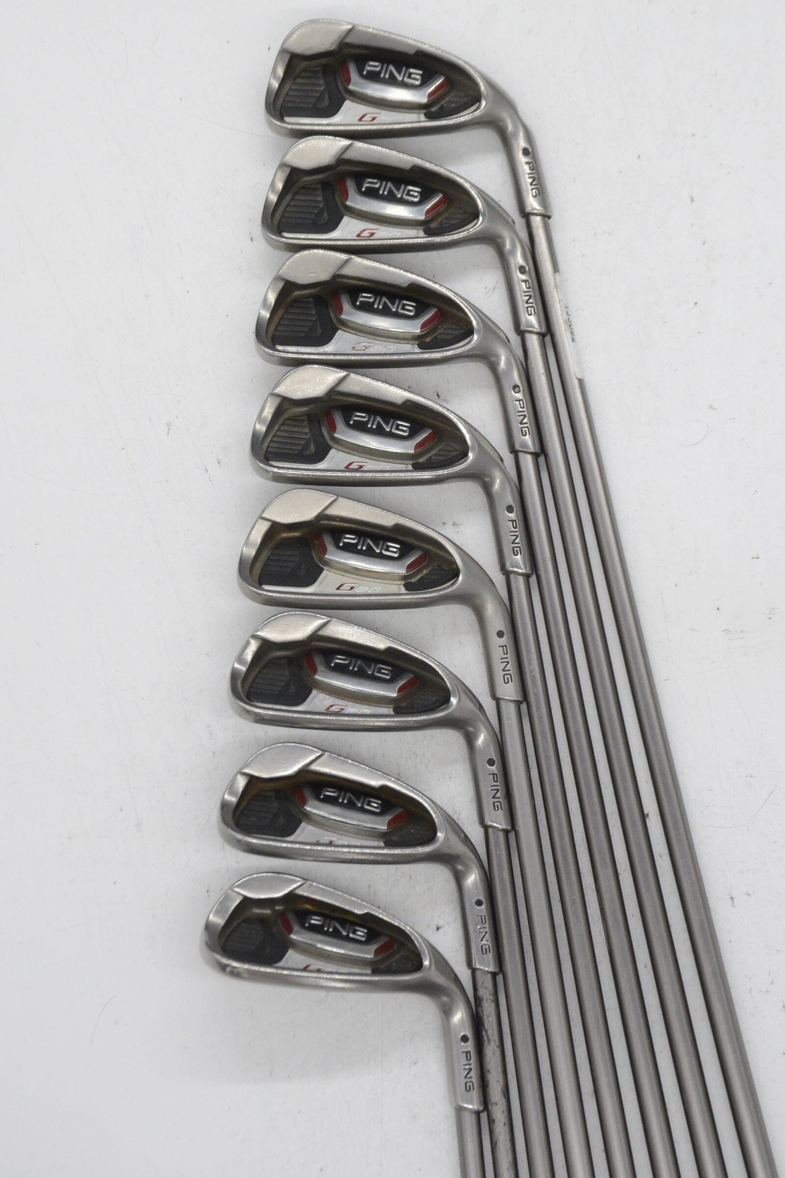 Ping G20 4-UW Iron Set SR Flex -0.5" Golf Clubs GolfRoots 